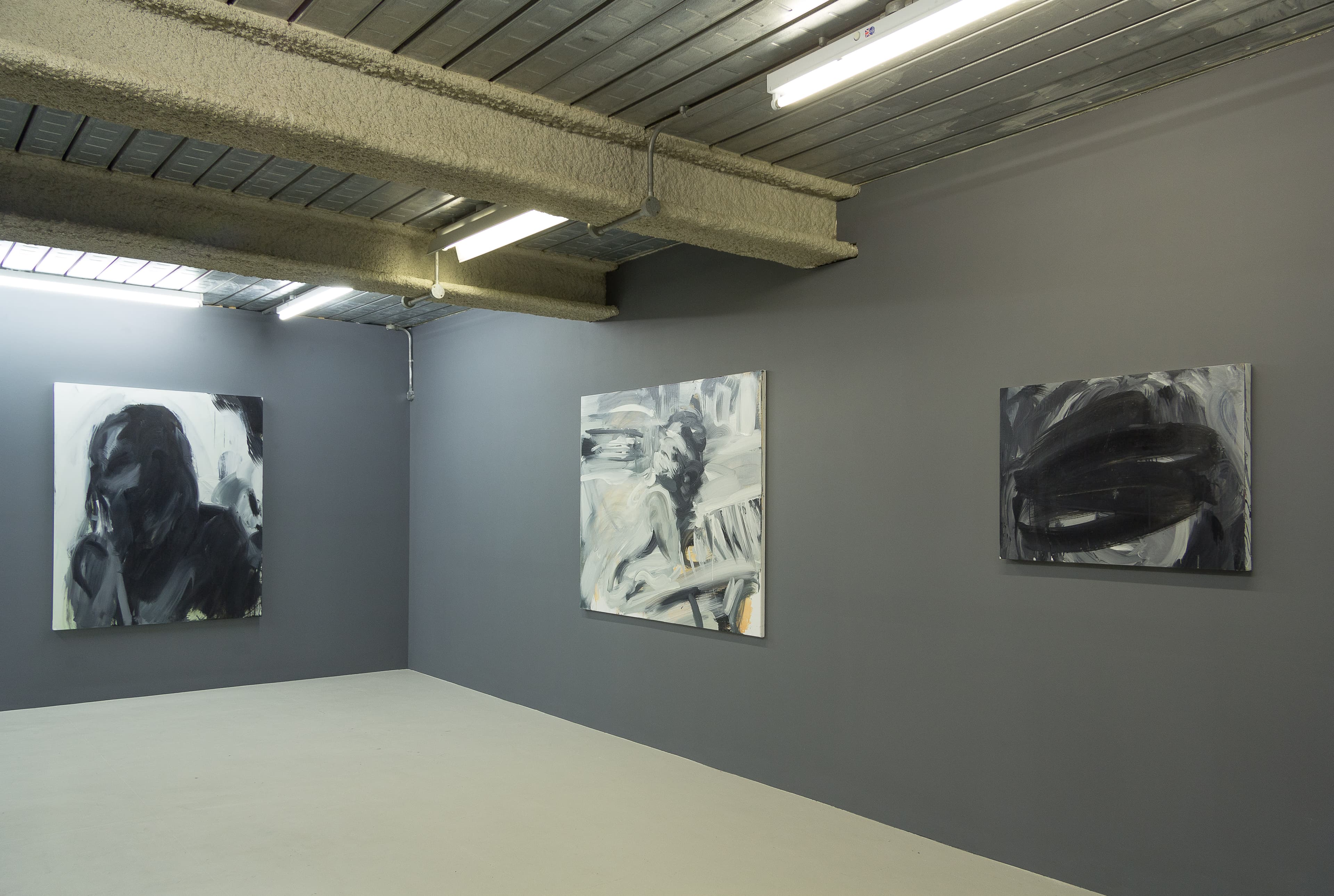 Installation images of Laura Lancaster's exhibition 'Shapeshifter' at Workplace | London