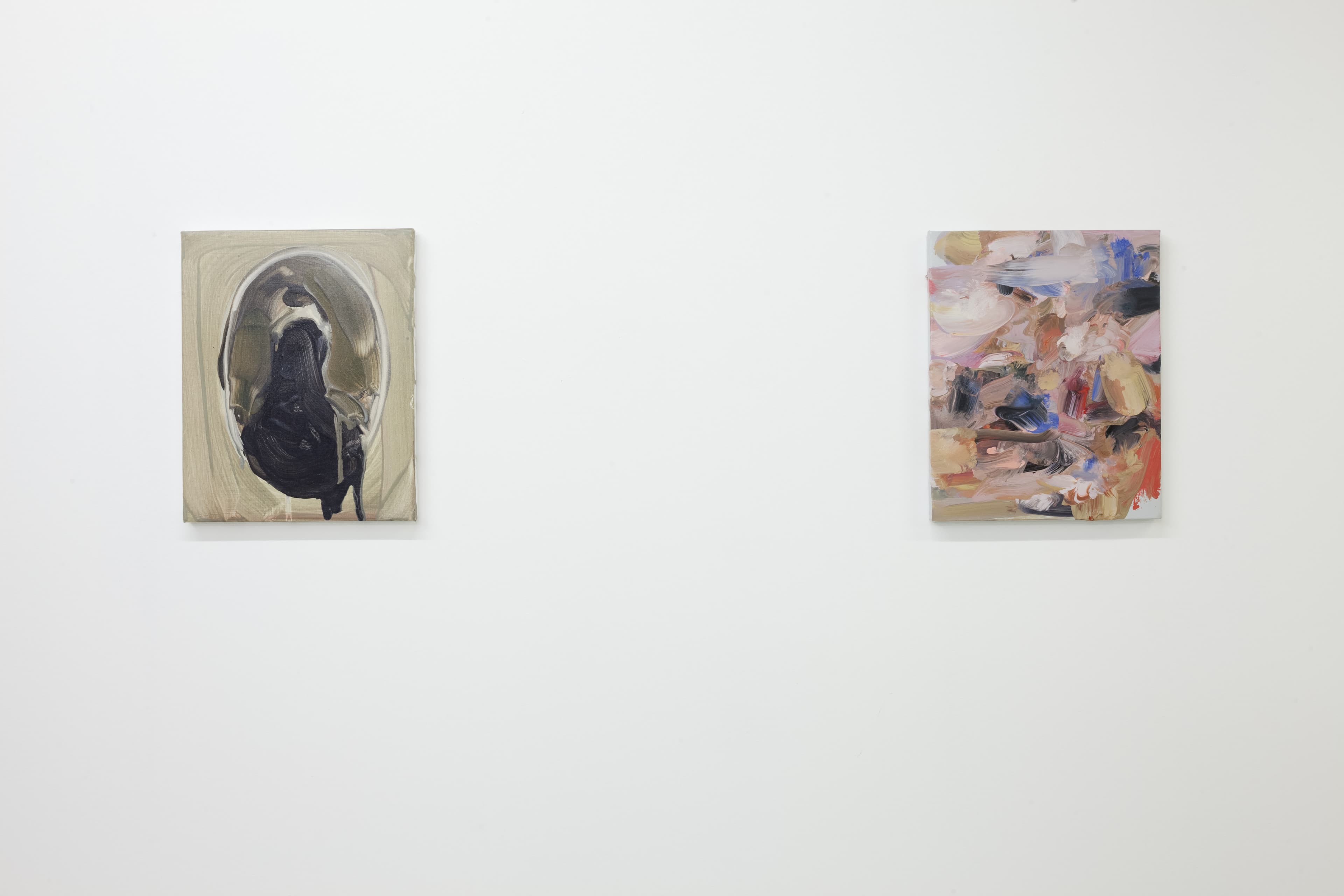 Installation shots of Laura Lancaster's exhibition at Workplace London