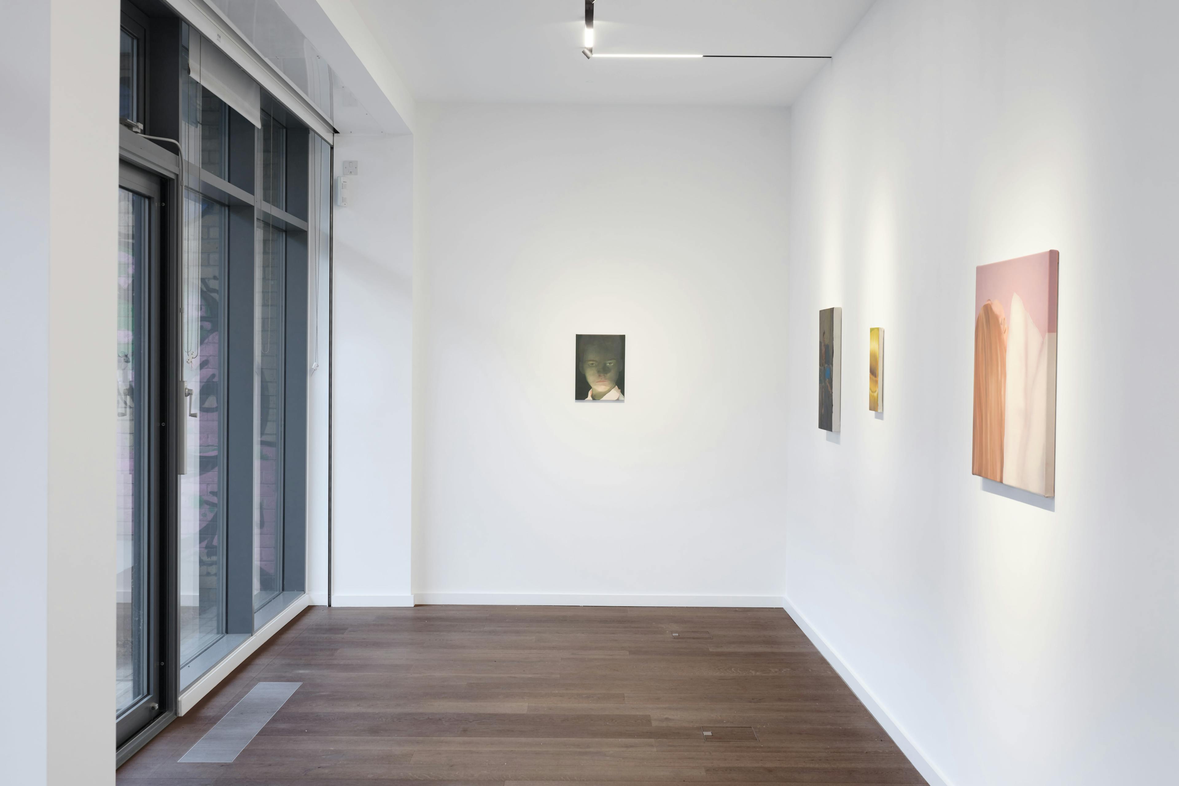 Install images of Reflections -Part 1: Female Figures by Women Artists at Workplace | London