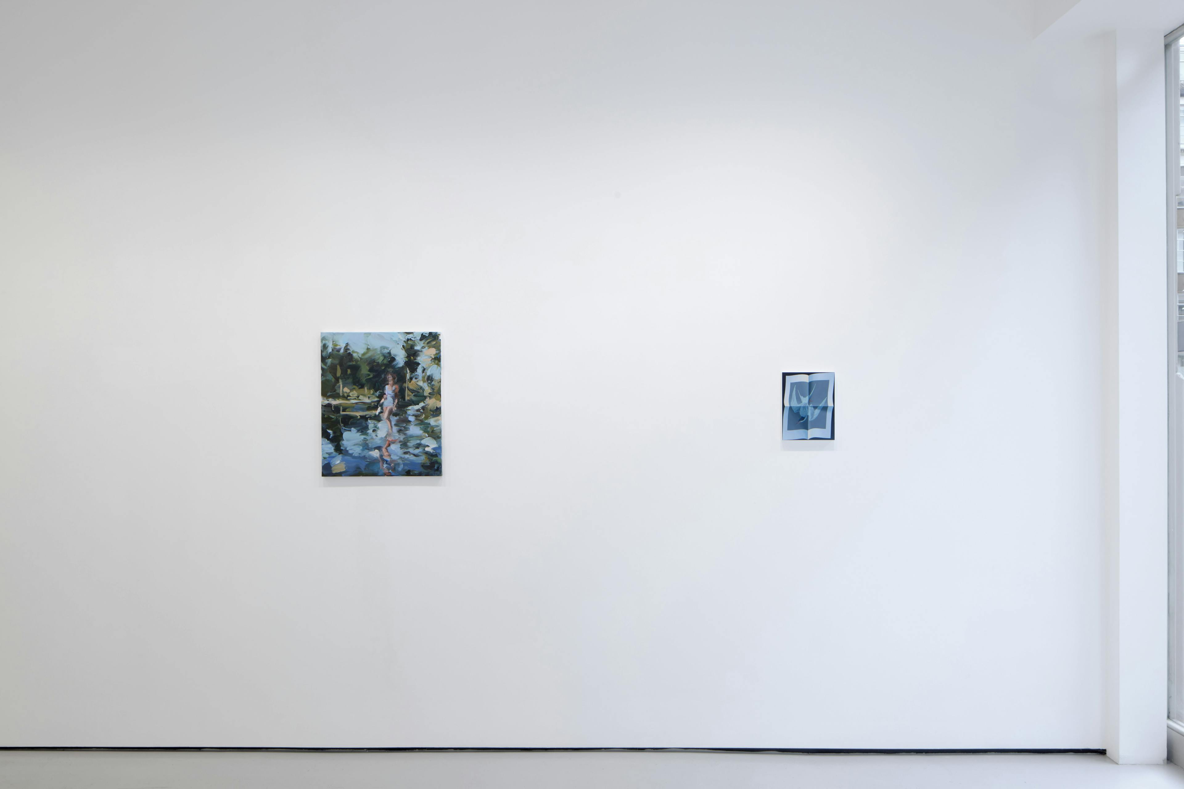 installation shots of The Blue Hour at Workplace | London
