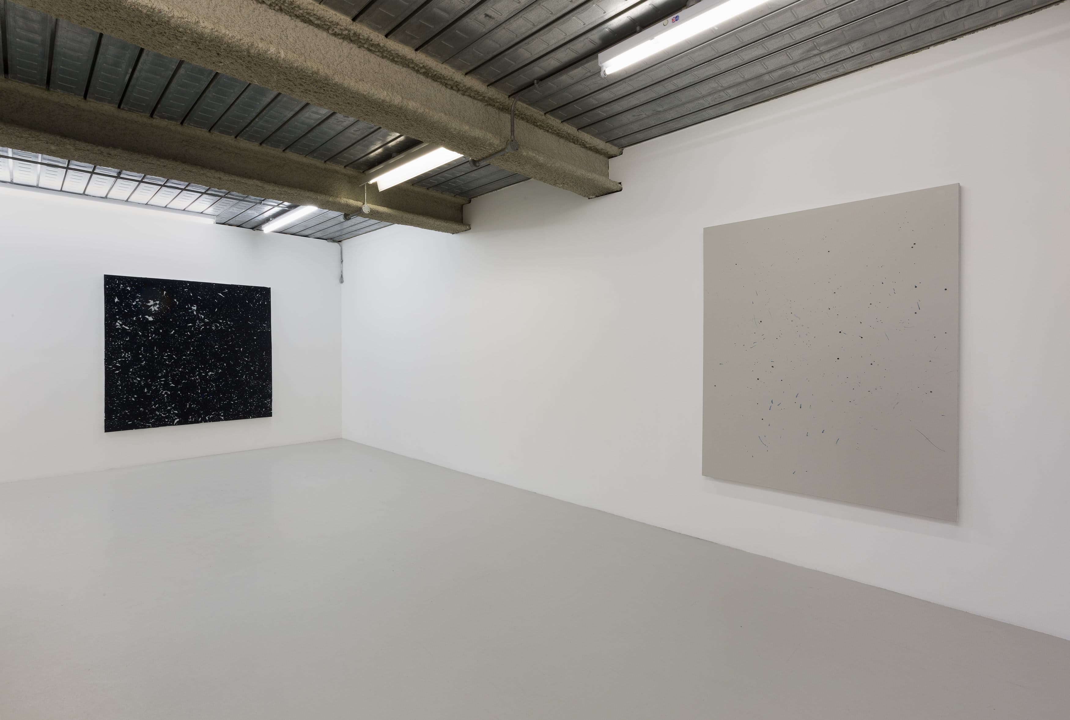 Installation shots of Jennifer Douglas' exhibition 'SO' at Workplace London