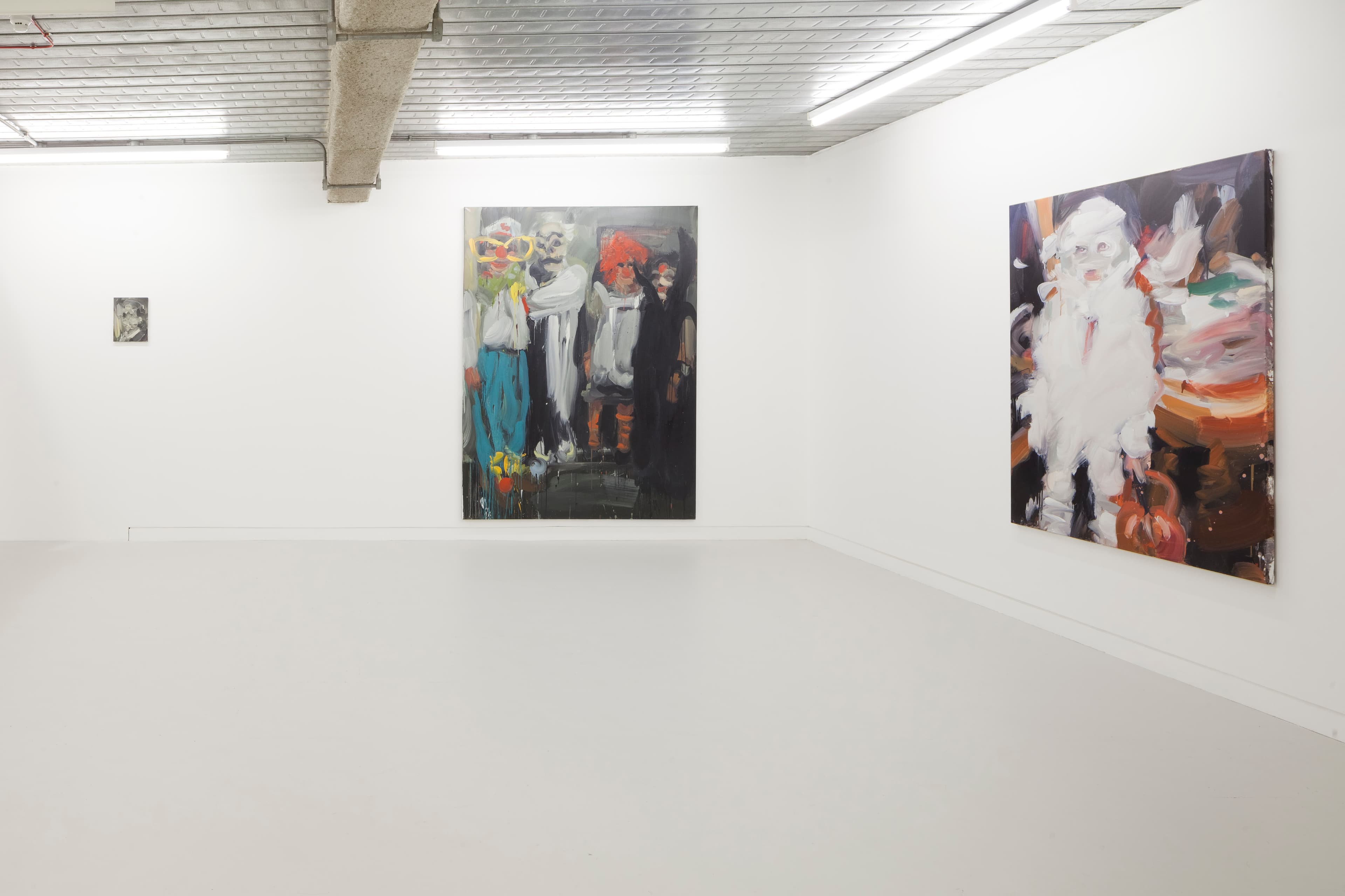 Installation shots of Laura Lancaster's exhibition at Workplace London