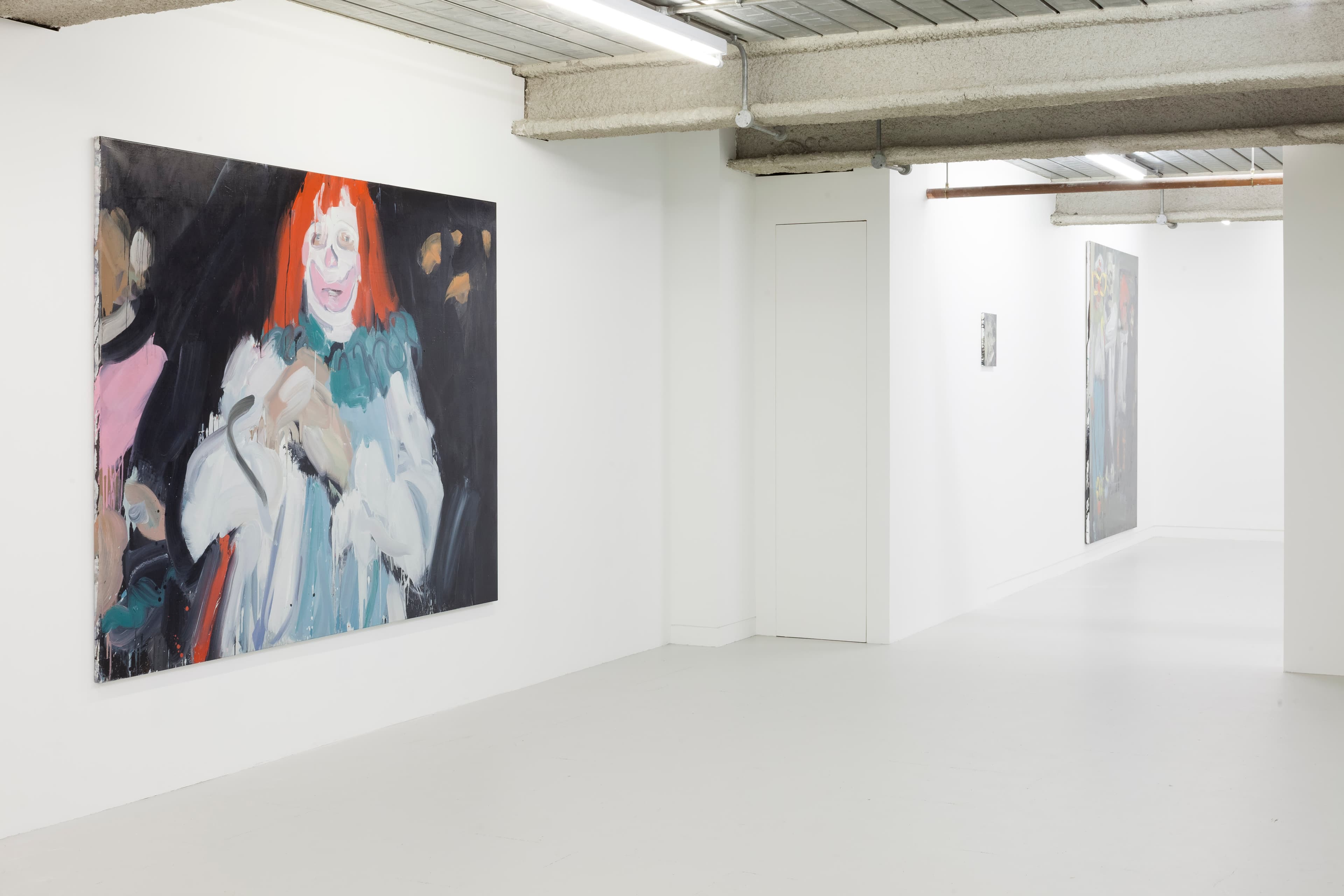 Installation shots of Laura Lancaster's exhibition at Workplace London