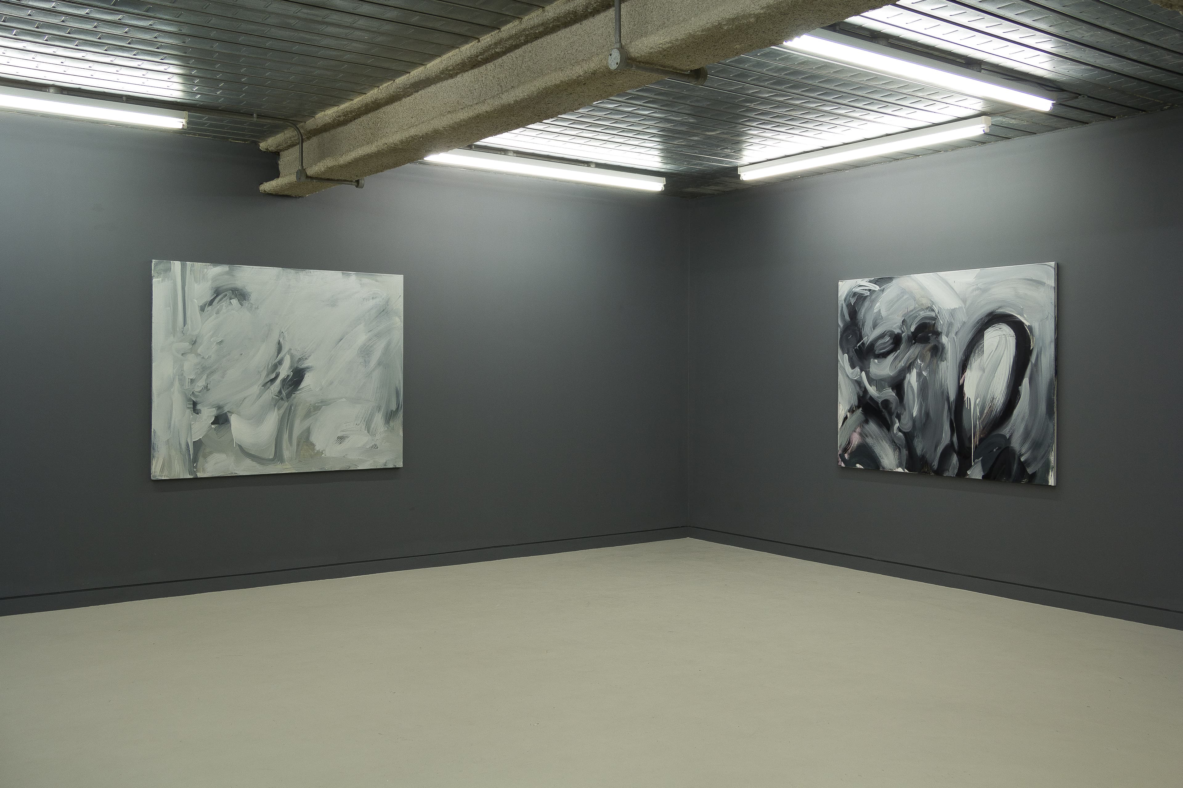 Installation images of Laura Lancaster's exhibition 'Shapeshifter' at Workplace | London