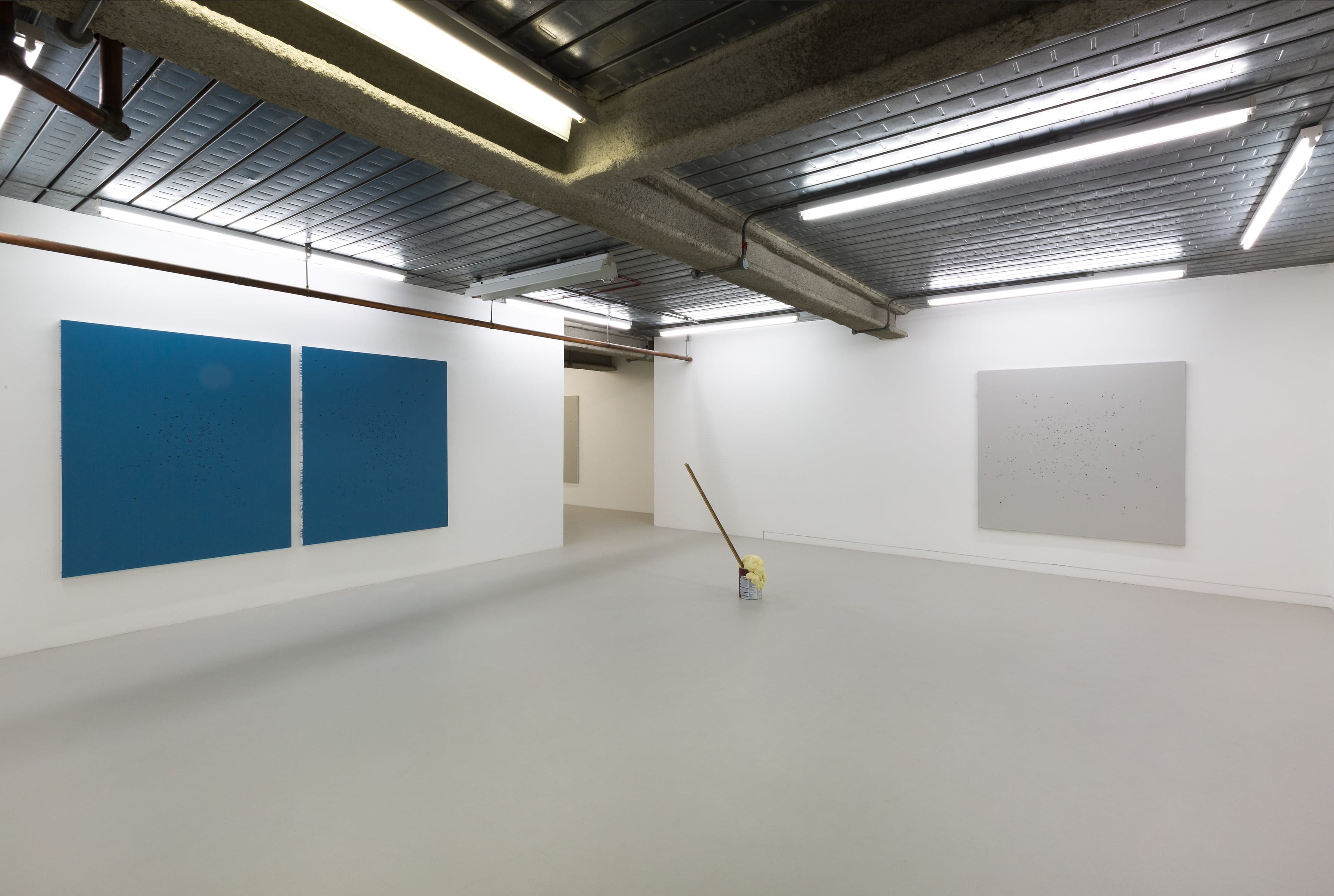 Installation shots of Jennifer Douglas' exhibition 'SO' at Workplace London