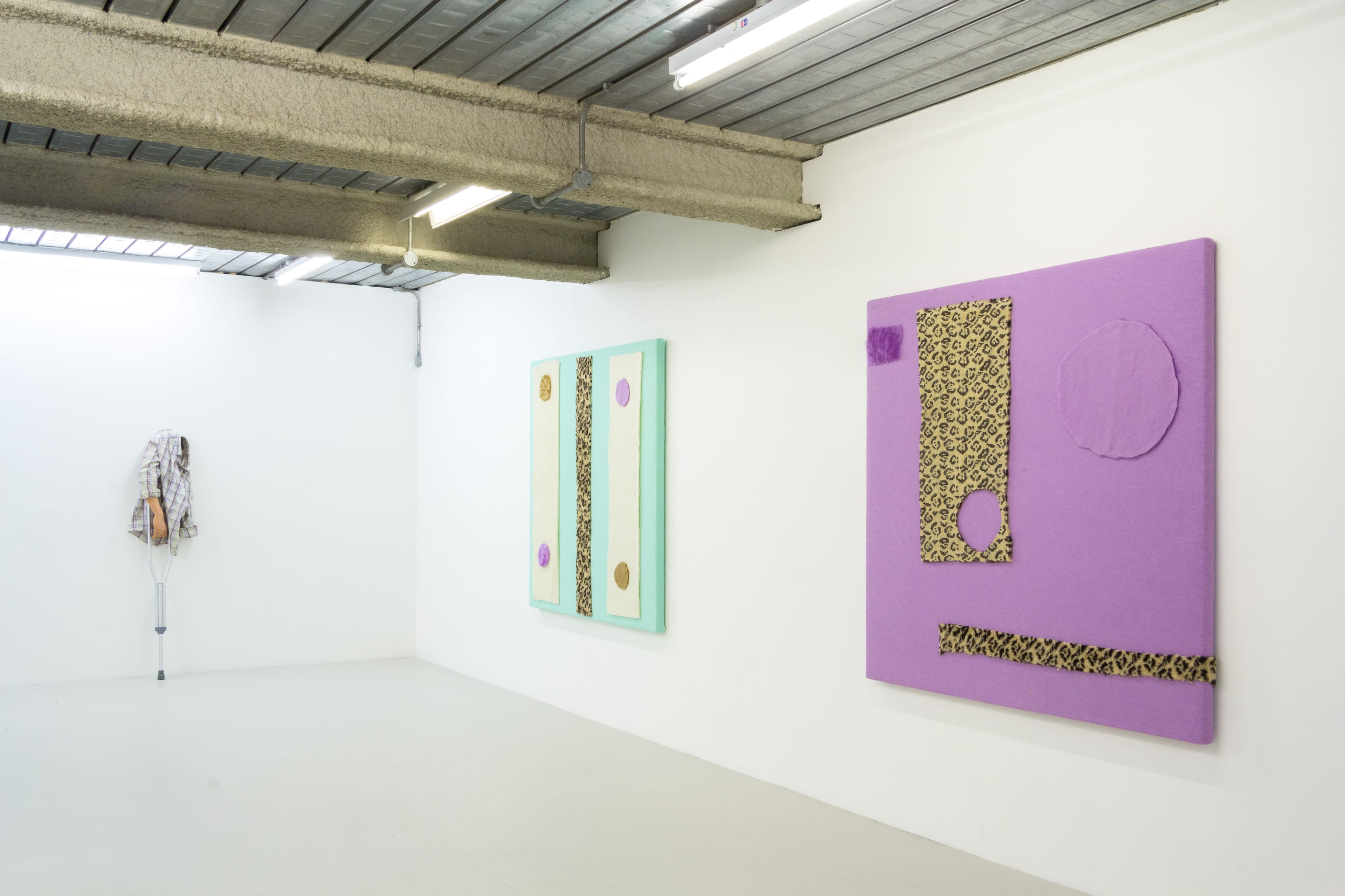 Installation shota of Eric Bainbridge and Joel Kyack at Workplace London