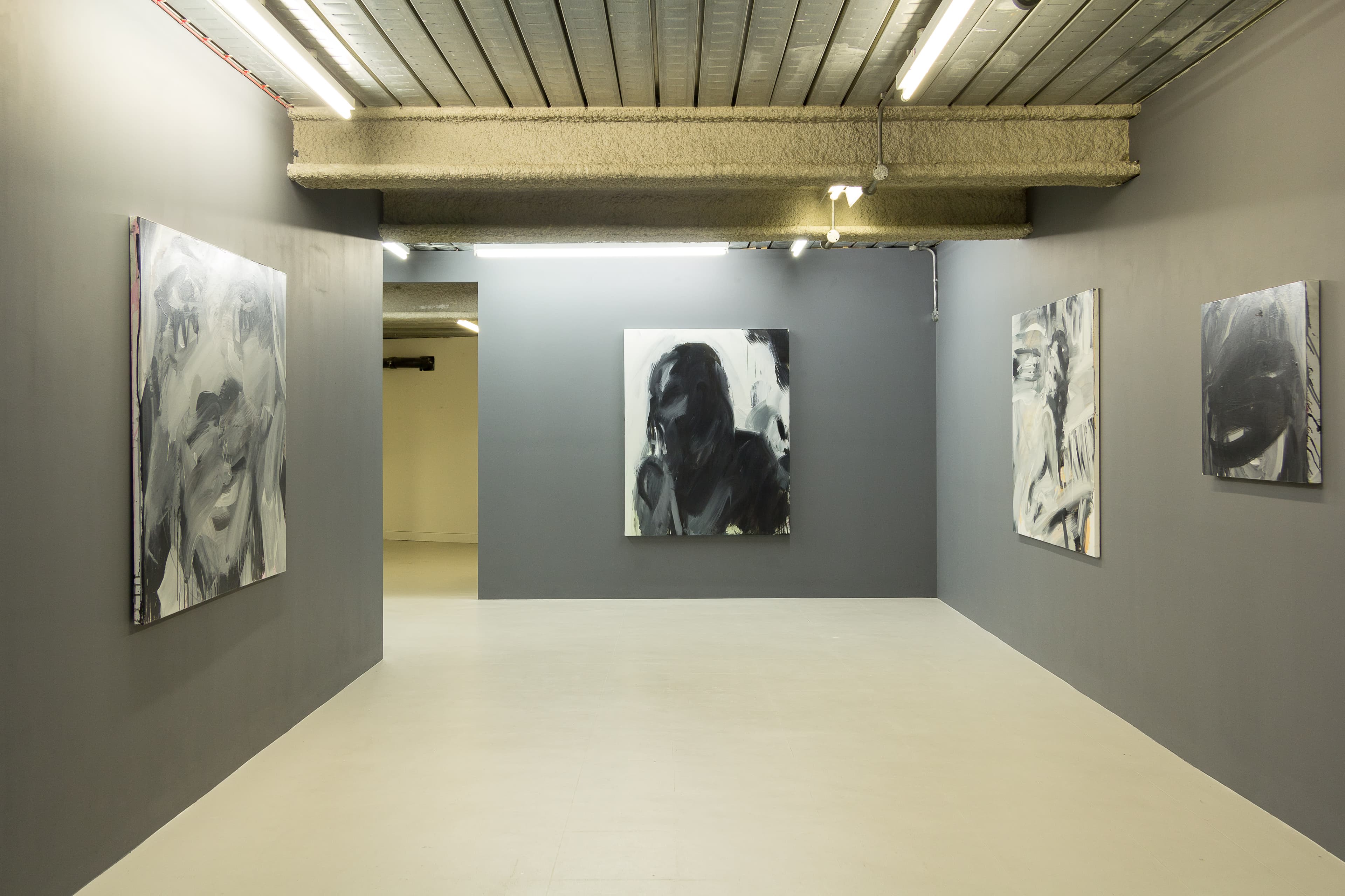 Installation images of Laura Lancaster's exhibition 'Shapeshifter' at Workplace | London