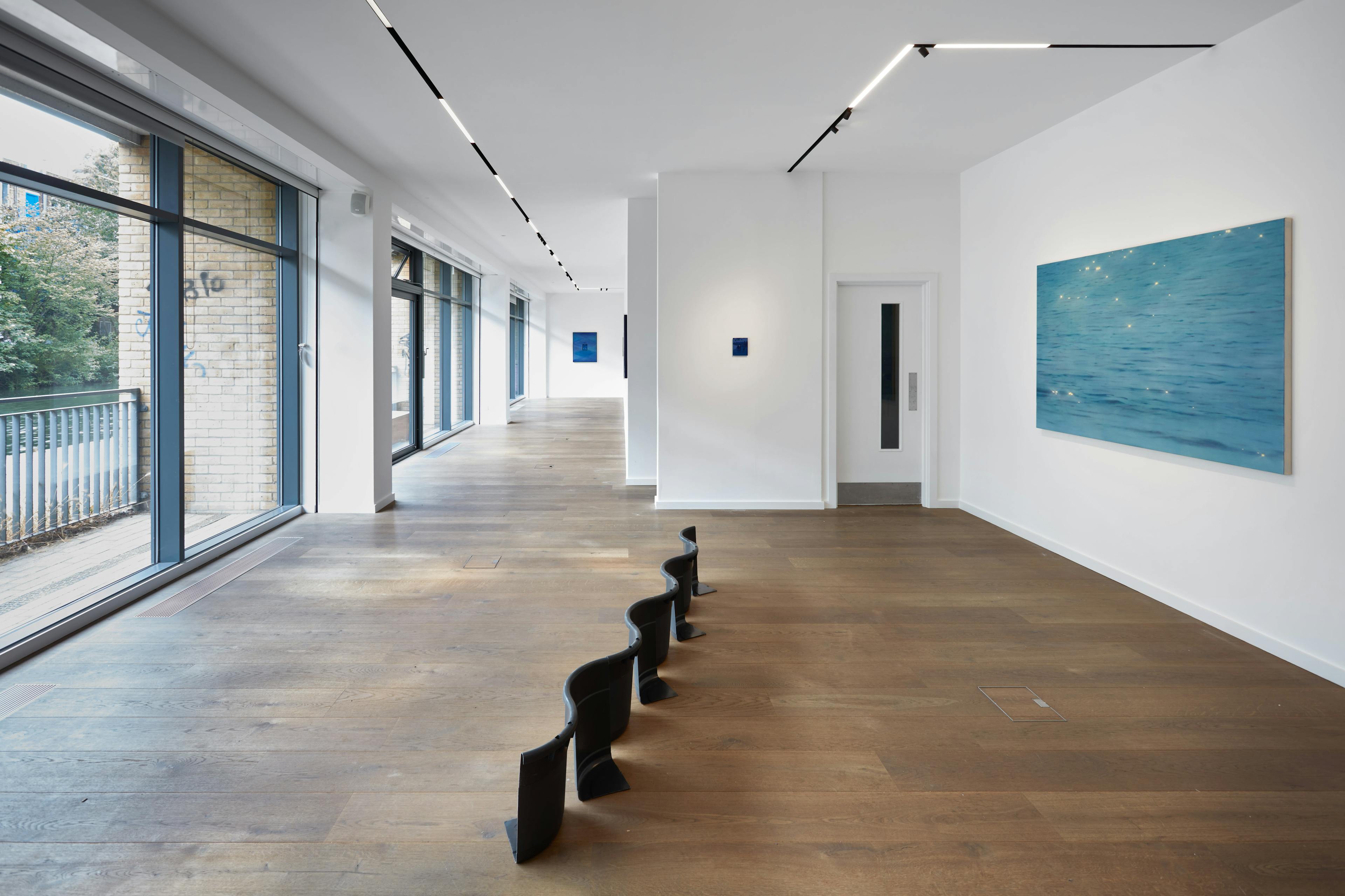 Installation photographs of 'This is Water' a group exhibition at Workplace | London