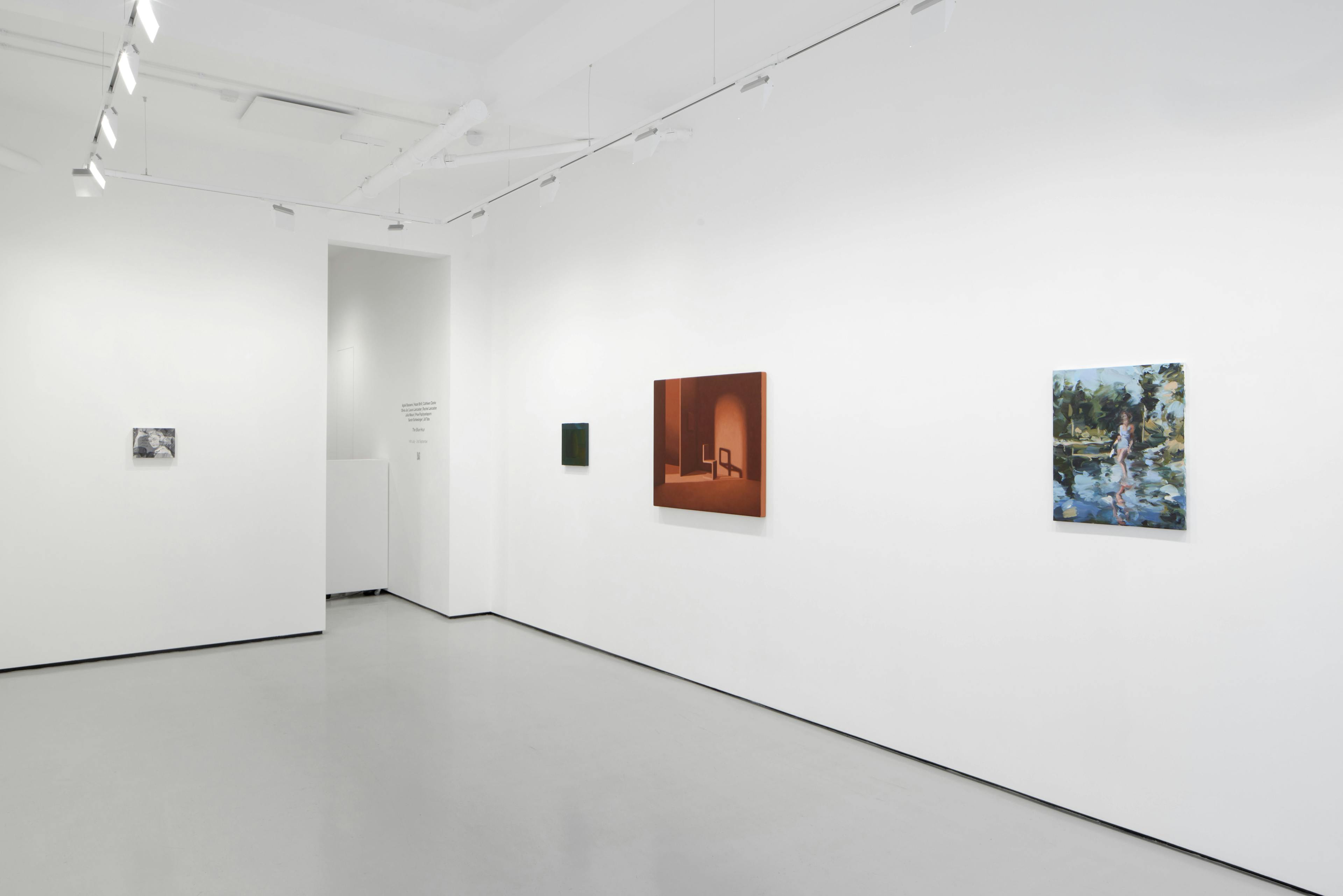 installation shots of The Blue Hour at Workplace | London