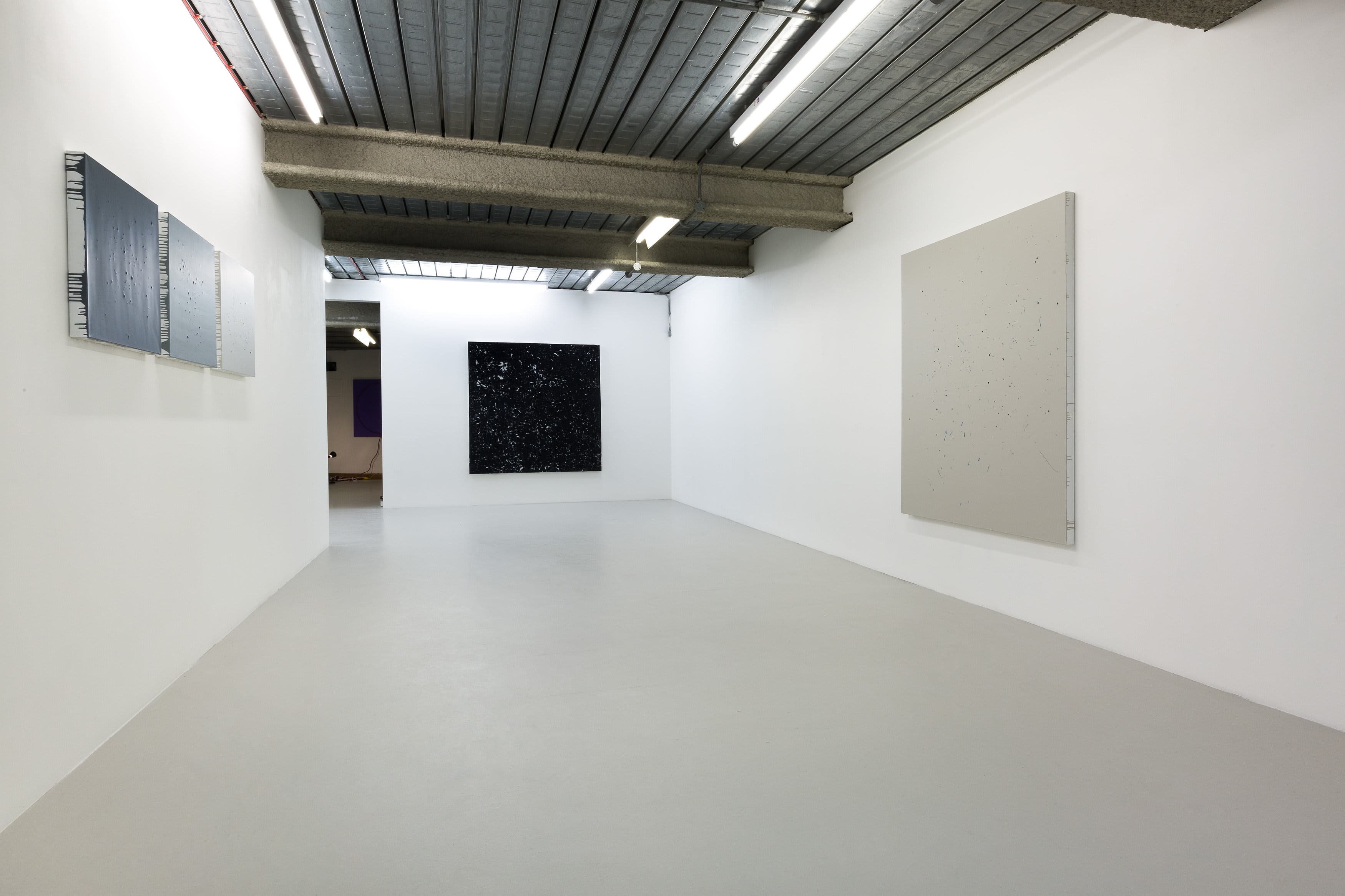 Installation shots of Jennifer Douglas' exhibition 'SO' at Workplace London