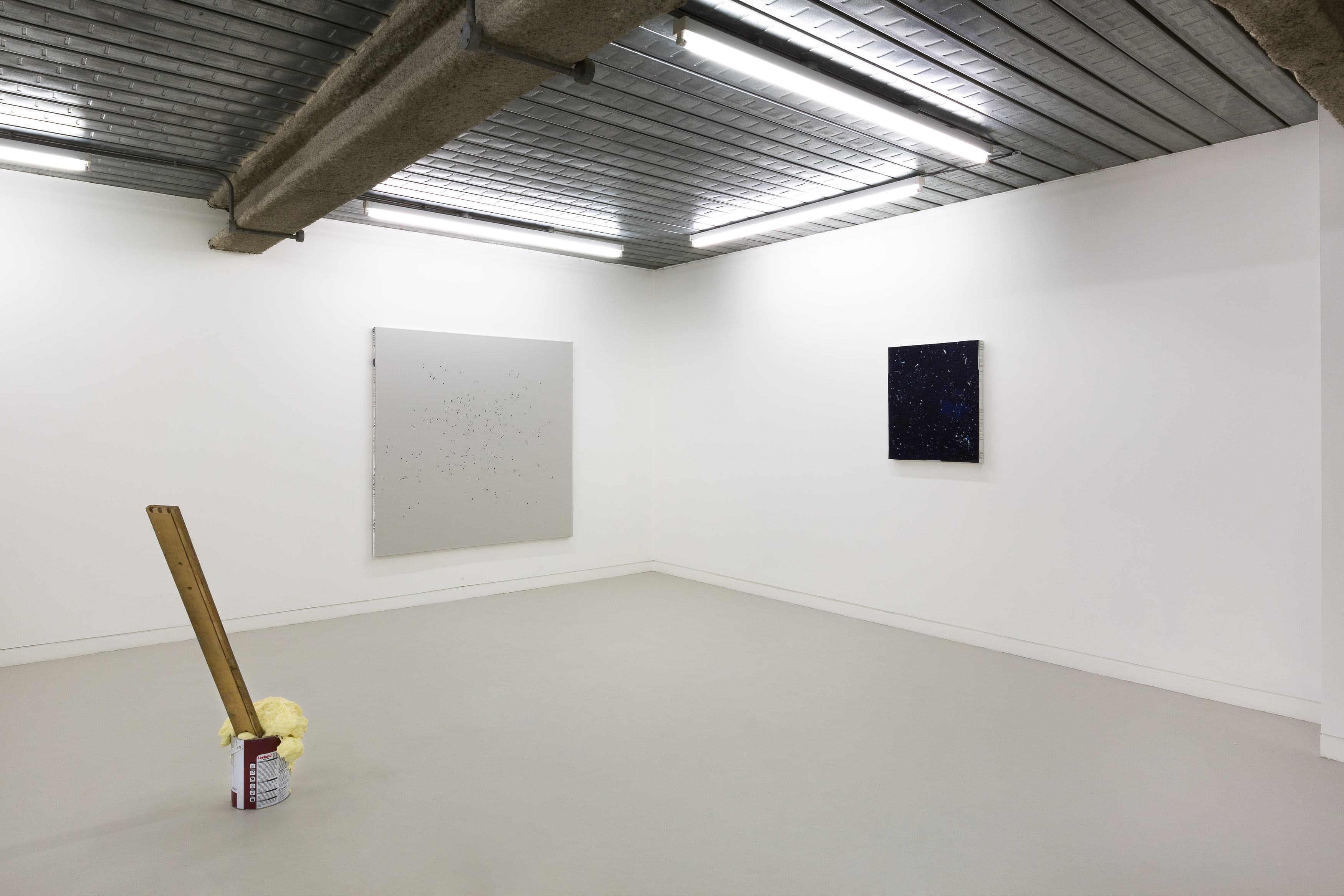 Installation shots of Jennifer Douglas' exhibition 'SO' at Workplace London