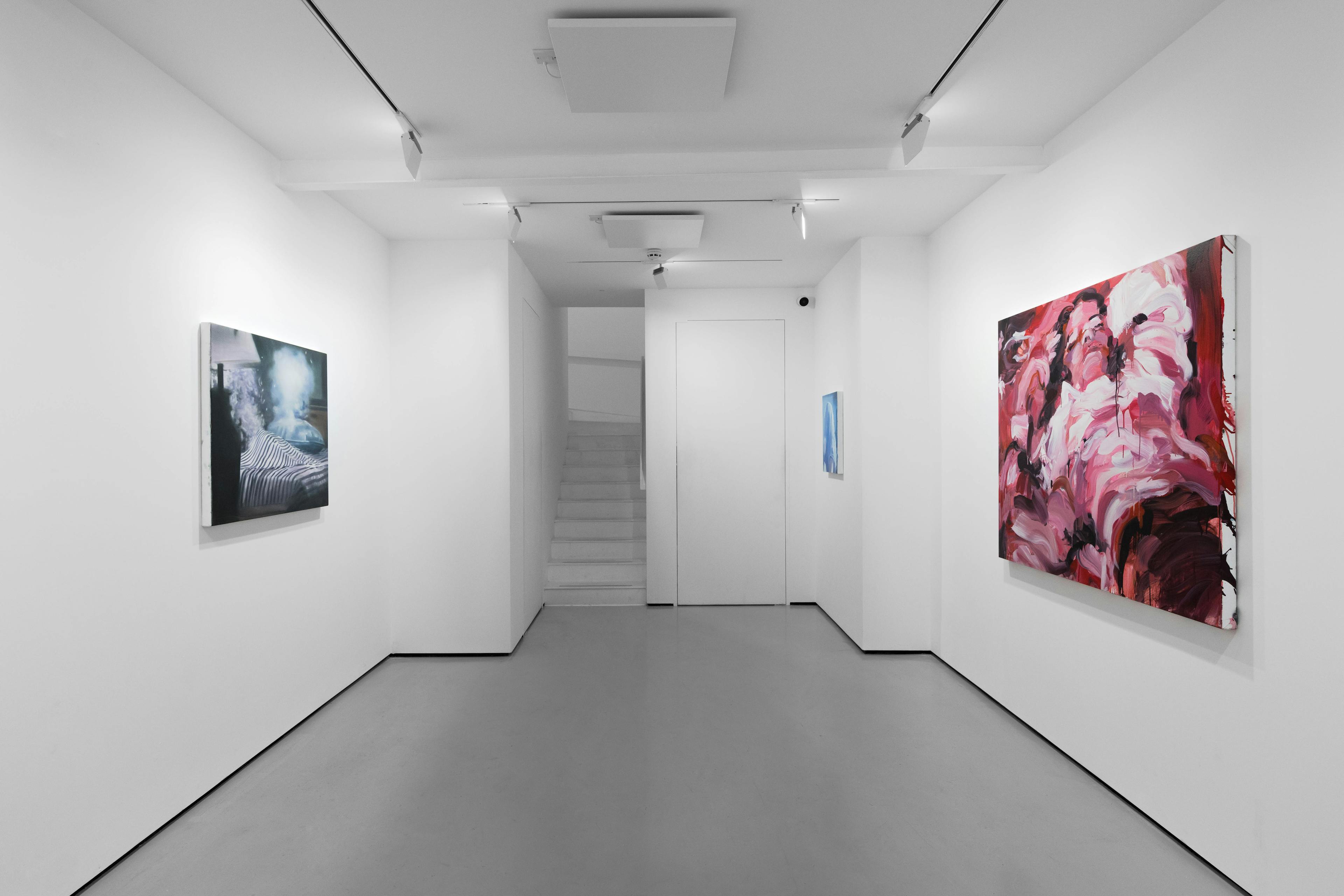 Installation shots of 'Cadence' by Laura Lancaster and Rachel Lancaster at Workplace | London