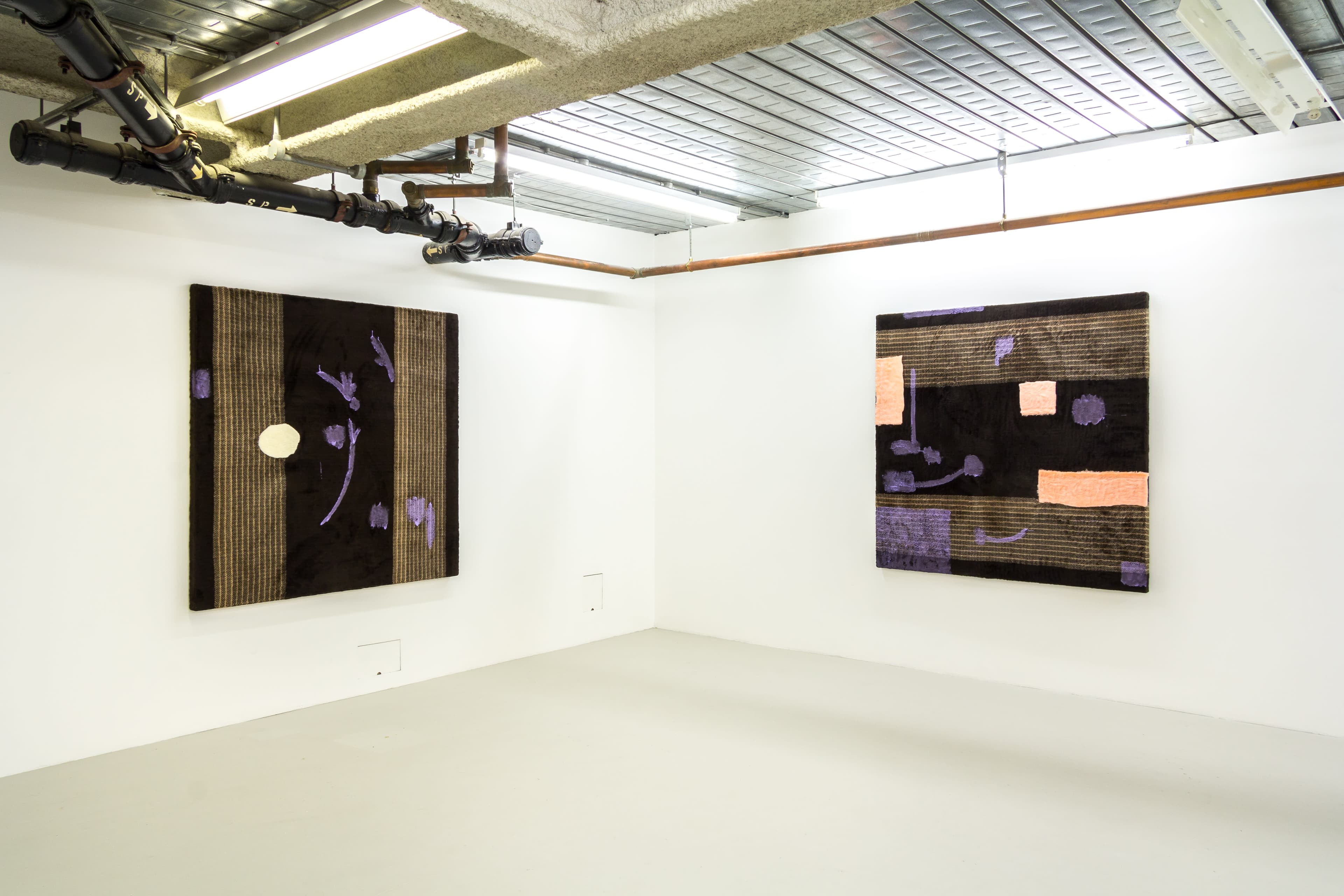 Installation shota of Eric Bainbridge and Joel Kyack at Workplace London