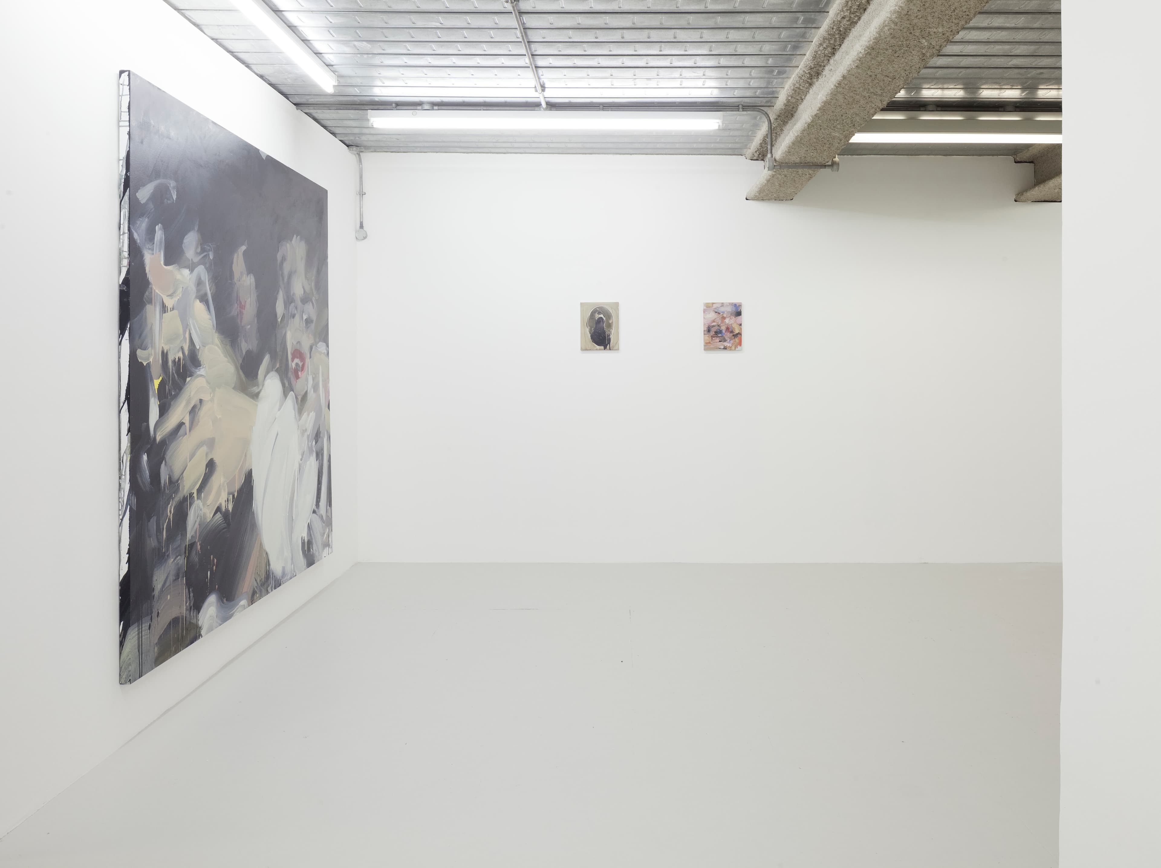 Installation shots of Laura Lancaster's exhibition at Workplace London