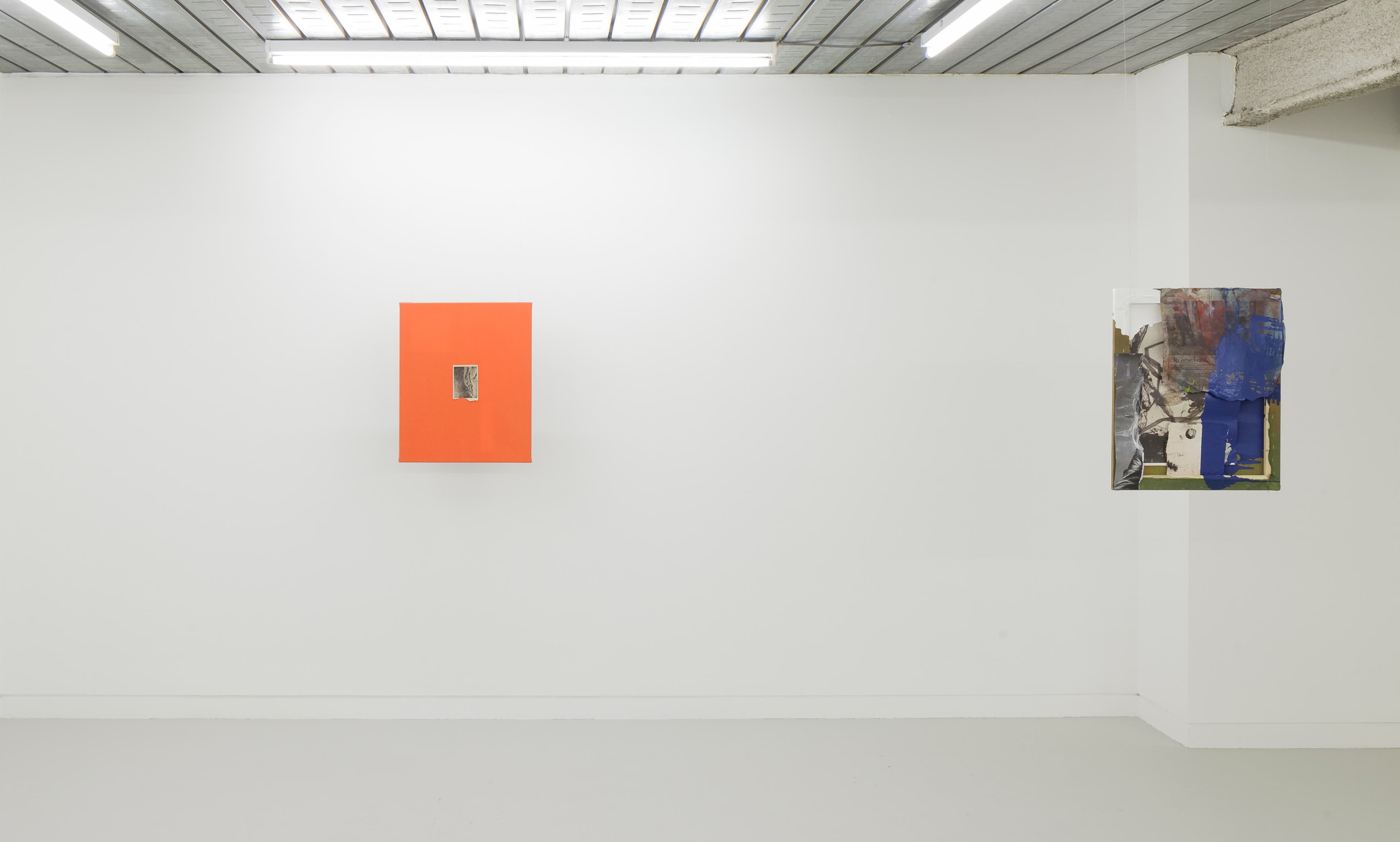 installation shots of Hugo Canoilas' exhibition at Workplace London