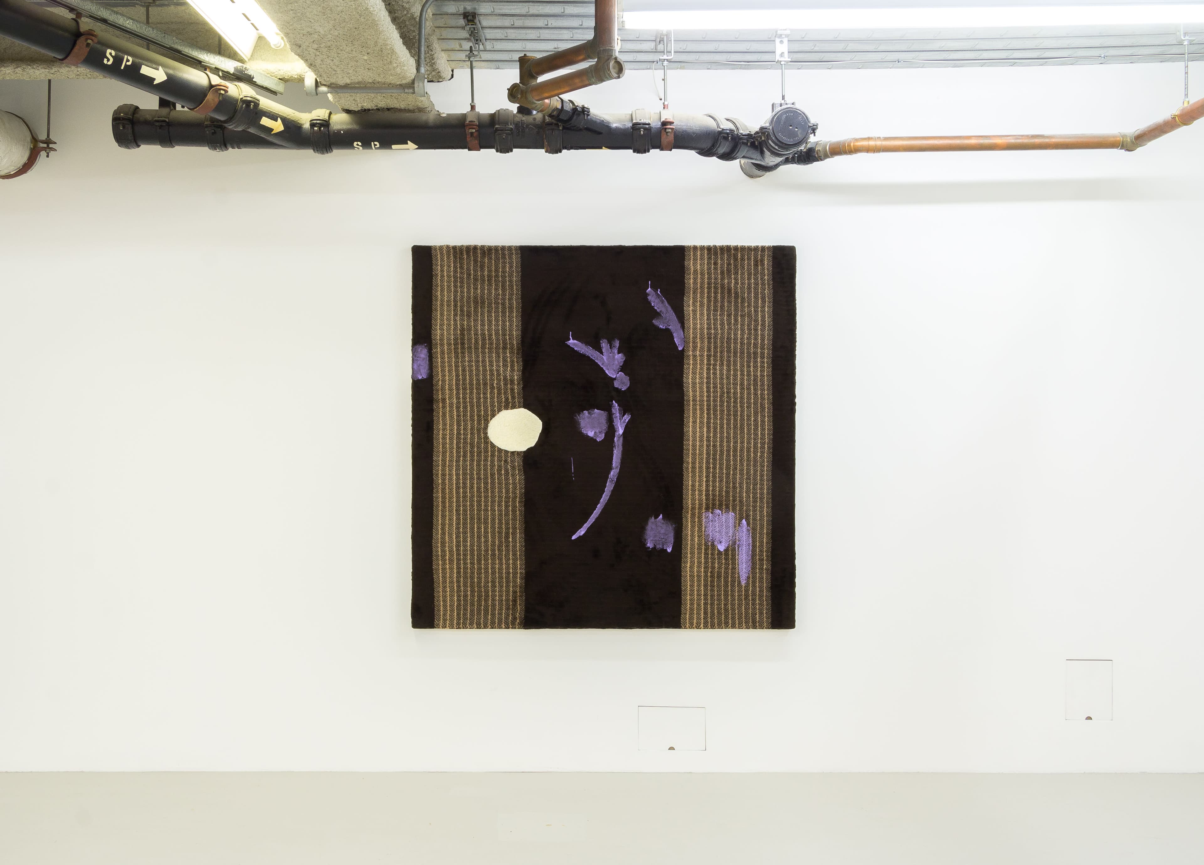 Installation shota of Eric Bainbridge and Joel Kyack at Workplace London