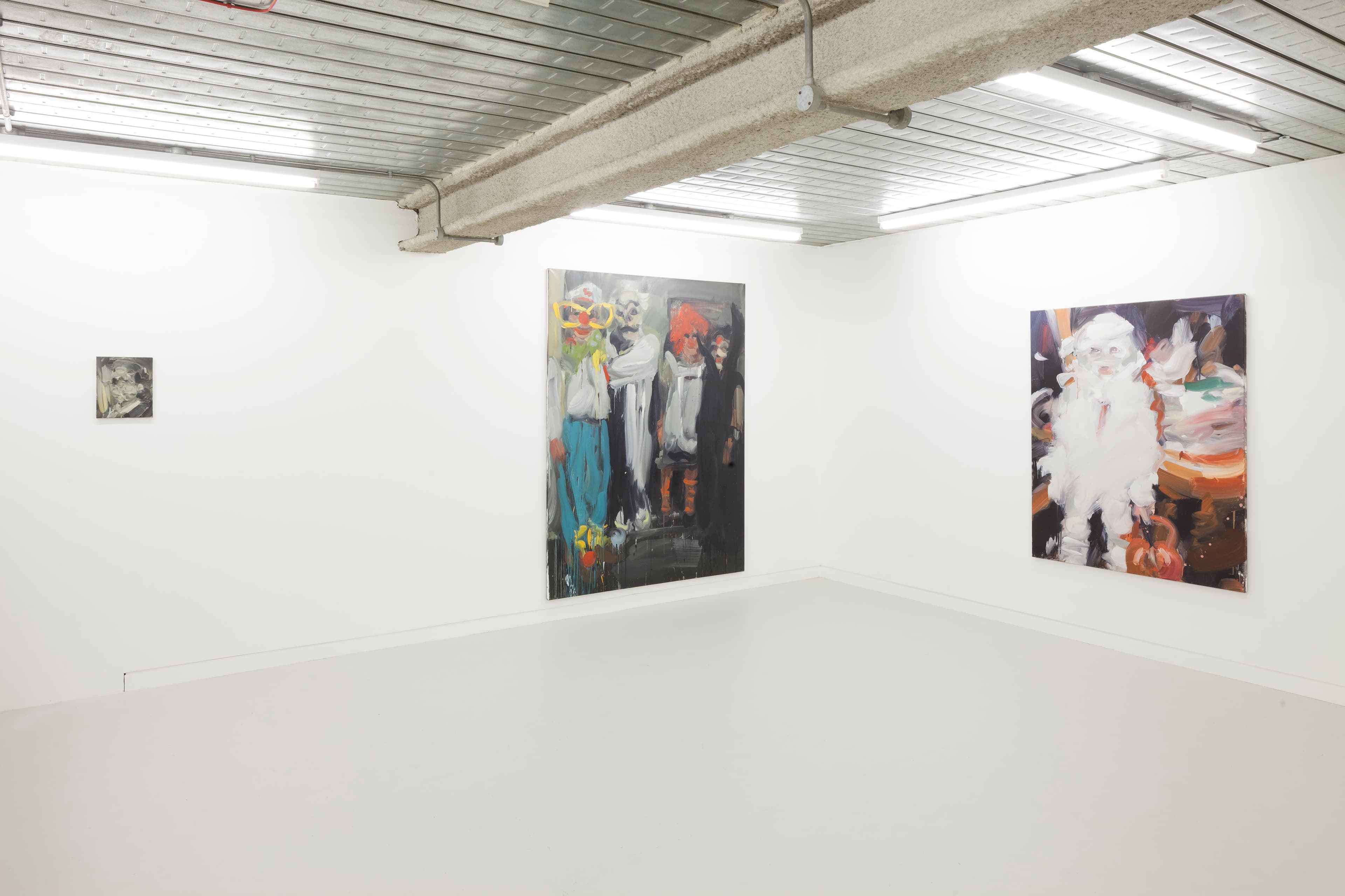 Installation shots of Laura Lancaster's exhibition at Workplace London