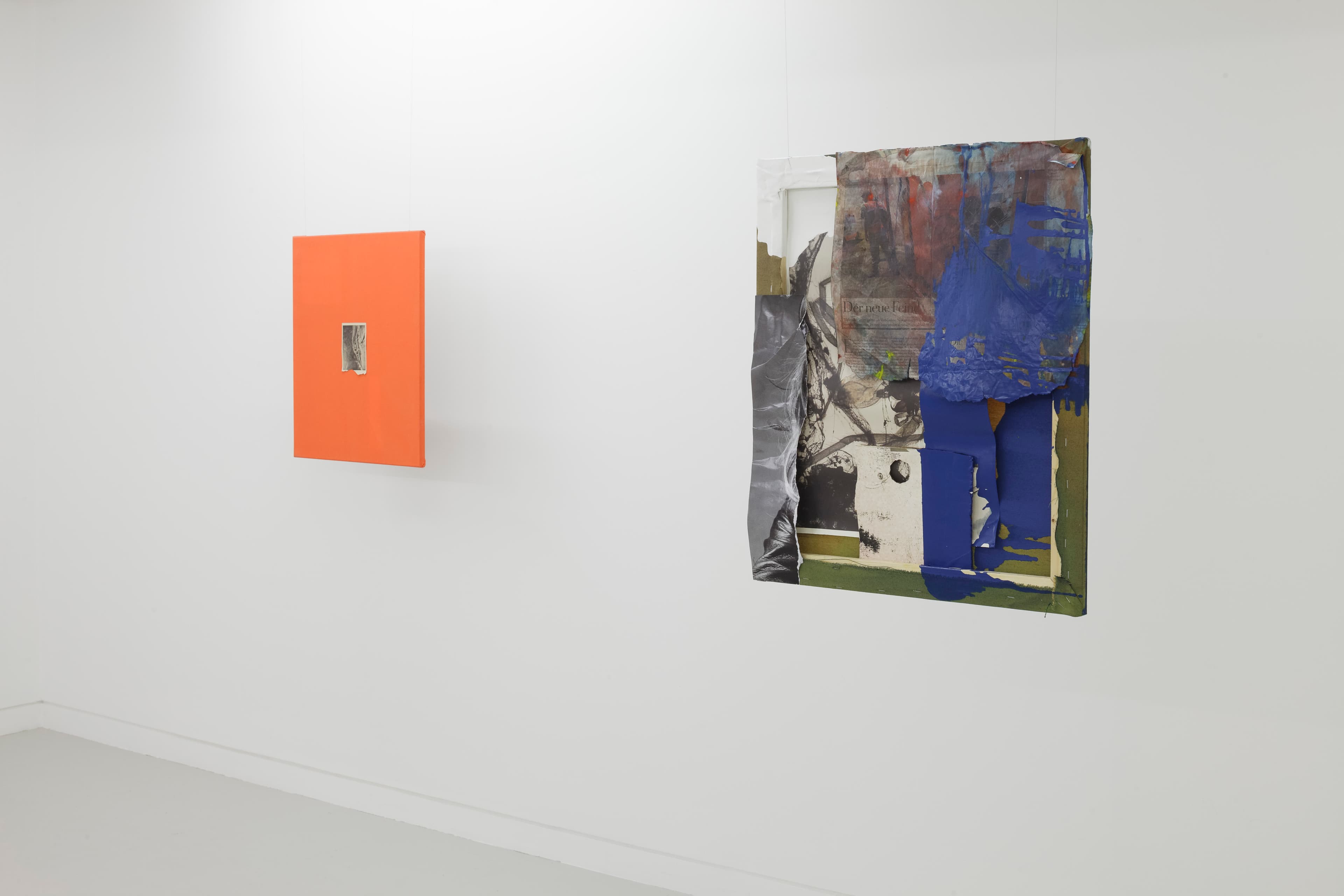 installation shots of Hugo Canoilas' exhibition at Workplace London