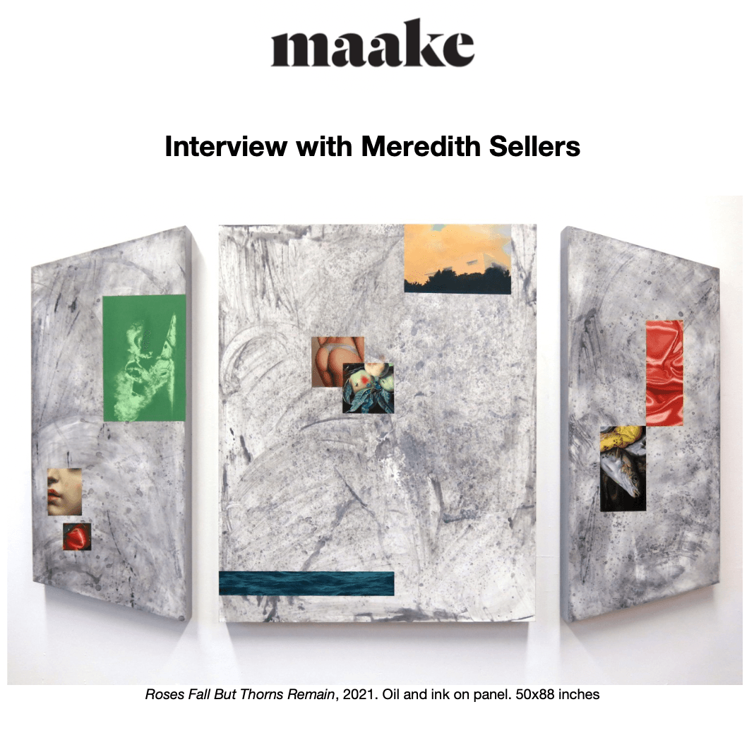 BIO Meredith Sellers is an artist, and writer based in Philadelphia. Her paintings utilize images from art history, stock photography, advertisements, and the media to examine systems of power and violence. She has exhibited at ICA Philadelphia, Rosenwald-Wolf Gallery at UArts, Young Space, Lord Ludd, Vox Populi, Icebox Project Space, Pilot Projects, Pressure Club, and Fleisher Art Memorial. Her curatorial projects include exhibitions at Crane Arts, Pilot Projects, and Esther Klein Gallery. She is an editor for Philadelphia-based art publication Title Magazine; her writing has appeared in Hyperallergic, ArtsJournal, Pelican Bomb, and American Craft Magazine, among others. ARTIST STATEMENT My work considers the mediated image and its relationship to power, history, and cycles of consumerism, desire, and apathy, through the frame of the window as both an architectural and digital space. Painting has been discussed as a window since the Quattrocento, illusionistically offering a view into another realm outside our own. In more recent times, another window has become a pervasive presence in our daily lives—the screen. The window as a phenomenological space allows us to look out into the world, yet simultaneously acts as a barrier, isolating us from it. My paintings depict windows that are obfuscated, curtains drawn, streaked with grime, providing only glimpses into stock photos and borrowed images. Recently, I have employed symbols and tropes of memento mori in historical Dutch still life painting, reframing them next to contemporary images of consumption and violence to explore the seeds of globalized capitalism. Forced into conversation, these seemingly unrelated images form their own enigmatic languages. Interview with Meredith Sellers Can you tell us a bit about your background and how you became interested in becoming an artist? Who or what were some of your most important early influences? I wanted to be an artist as early as I can remember. The goal was always to figure out how to live my life, pay my rent, and make the work; I guess I’m still figuring it out. I had many years of relatively academic training and I remember what a revelation it was to encounter R.B. Kitaj. Kitaj clearly also had academic training, he drew like Degas! But he also crammed images together, flattened space, and created monumental narratives in ways I had never seen before. He remains an artist I’m still awed by    . Weather as a Force Multiplier, 2020. Oil, acrylic and ink on panel. 32x9.5 inches. Where are you currently based and what initially attracted you to working in this place? Are there any aspects of this specific location or community that have inspired aspects of your work? I currently live in Philadelphia. I love Philly for its grit and weirdness. I sometimes refer to weird things I see in Philly as “Lynchian moments” after director David Lynch, who was inspired in his early years by Philadelphia for the same reason. I work in education at the Mütter, an historical medical history museum—which is itself a pretty weird    place—where I’m constantly learning new things about the body, medicine, pathologies, and 19th century cultural beliefs. I used to say that my job there didn’t influence my artwork, but my deep dive into Dutch memento mori painting came out of a memento mori drawing workshop I taught there, and that certainly influenced the imagery I was working with for several years. Can you describe your studio space? What are some of the most crucial aspects of a studio that make it functional? Do any of these specific aspects directly affect your work? My studio is located in North Philadelphia. It’s a classroom in an old school building, so it has a sort of nostalgic comfort for me. It also has heat, which my previous studio didn’t, and I don’t think I can ever go back! I always have a desk in my studio and above it I keep postcards and exhibition cards of artworks that inspire me and exhibitions I enjoyed. I think it’s really important to have a space in the studio to ground you, draw you back to the things that excite you as an artist. What is a typical day like? If you don't have a typical day, what is an ideal day? I try to go to my studio one day per week and every weekend. I love settling in there, spending a few moments stepping back from my painting, looking at the progress I’ve made and the work that remains to be done. For a while I was really into listening to ambient music in the studio—when I was in school, one of my professors used to say listening to music without words allowed for full immersion in your creative process. Recently, though, I’ve been listening to podcasts. I find that podcast episodes help me break up my time in useful ways: when to break for lunch, when to take a break, when to pack up. It also feels really good to learn something while you’re doing something else with your hands, it’s just satisfying! Crash, 2020. Graphite on paper. 9x12 inches.     What gets you in a creative mindset? More than anything, I feel inspired when I’m looking at art. My entire Instagram feed is basically just art—artists I follow, galleries with great programming, friends posting things they’re working on. I refuse to follow any influencers, models, or celebrities, I only follow creative people who get me excited about making. Seeing art in person is often more rewarding, but I love that I can open my phone at any time and get a glimpse into so many artists’ creative processes. It’s cool to be connected to people in that way. What criteria do you follow for selecting materials? How long have you worked with this particular media or method? My most particular thing is probably that I only paint on panel. I never liked the surface of canvas and it was a big hangup for a long time. It always felt like my brush was getting stuck on all the bumps in the canvas weave, so I painted on masonite or paper to allow a smoother flow in brushwork, but without framing, those surfaces can get ratty really quickly. I stopped painting for several years and just made drawings because I felt like I couldn’t figure out how to make painting feel right for me. My partner Jonathan Santoro is a sculptor, and when we got a studio together 7 years ago, he started making beautiful panels for me. In return, I act as an extra set of hands for him when he’s doing mold making and casting projects. Can you walk us through your overall process? How long has this approach been a part of your practice? I always start by making mockups in Photoshop. I have folders and folders of images I meticulously save on my desktop: “Rotten Fruit,” “Car Crashes,” “Windows,” “Teeth,” etc. I’ll play around with different combinations of images for a few weeks and when it feels right, I bring it to the studio. I prime my panels using a scraping method. I get about two layers of coverage with gesso using a roller, then I glop it on really thick with a brush and gently scrape off the top layer with a squeegee to get the smoothest, creamiest surface possible. I usually repeat this process around 4 times and then I use a palm sander to finish it off. Then, I’ll establish a background and mark off where I need to paint into it. Then I spend a few months torturing myself trying to replicate photographic details by hand!     A Fly and A Whale, 2019. Oil, acrylic and ink on panel. 42x36 inches. Can you talk about some of the ongoing interests, imagery, and concepts that have informed your process and body of work over time? How do you anticipate your work progressing in the future? I borrow frequently from stock images, advertising, and art historical paintings, as a way of exploring systems of wealth and power that underpin image-making in the Western world. That said, there also is a real pleasure in the copy for me. You can learn so much from mimicking another artist’s movements, colors, strokes. I feel like it forces me to always be learning. It’s a constant challenge to myself, which I love. Another theme I’ve been working with for several years is the window. I’ve been interested in the Quattrocento concept of the space inside a painting being so illusionistically rendered that it becomes a window of sorts. I like the idea of each painting being a “window” or portal into another space. Of course, we constantly interact with other “windows” as we navigate through digital space, and many of the arrangements of the images in my paintings reference banner ads, pop-ups, and embedded images. As a phenomenological space, the window allows us to look out into the world, yet simultaneously acts as a barrier, isolating us from it. I would argue that the digital window operates in the same manner, so the windows in my works become metaphors for engagement and apathy—the sense of constant awareness of news and events, and a simultaneous helplessness to do anything about it; the feeling of seeing so much suffering in the world while you scroll on your device from a comfortable space, and the disconnect that represents.      It Cracked Like an Egg, 2018. Oil and acrylic on panel. 24x60 inches.  Do you pursue any collaborations, projects, or careers in addition to your studio practice? If so, can you tell us more about those projects, and are there connections between your studio practice and these endeavors? I do arts writing in addition to my studio practice, and I’m an editor for Title Magazine, an online art publication focused around Philadelphia. I feel like writing about something, and thinking critically through an issue, is always helpful in analyzing your own studio practice. My favorite pieces to write are the ones that examine artworks that I feel conflicted about, where I have to tease out my discomfort, my aesthetic preferences, and my biases to try to understand how the work really operates. I’ve also done some curatorial projects and I feel that those operate similarly in terms of taking apart your aesthetic preferences and trying to get at what they mean and how everything can sit together.   As a result of the pandemic, many artists have experienced limited access to their studios or loss of exhibitions, income, or other opportunities. Has your way of working (or not working) shifted significantly during this time? Are there unexpected insights or particular challenges you’ve experienced? I was really fortunate in that the pandemic didn’t change much for me except that I think it made me more excited to get out of my house and go to my studio! When everything closed and nothing was happening and I was spending way too many hours sitting at my kitchen table on zoom, it really felt like a huge reprieve to have somewhere else to go and something to work on. Can you share some of your recent influences? Are there specific works—from visual art, literature, film, or music—that are important to you? Recently I’ve been looking a lot at Robert Overby’s paintings and Bill Beckley’s photographs. They’re both artists who I think are severely underrated and really amazing post-minimalist, proto-Pictures Generation thinkers. I’ve also been weirdly drawn to Ingres, an artist I used to hate. But as someone who thinks a lot about images and image production, I think Ingres is really interesting to consider, especially through the lens of David Hockney’s theory of Ingres’ use of a camera lucida. There is something photographic about his paintings, almost preternaturally perfect, that I find fascinating and his distortions of the female form are more than a little disturbing. Who are some contemporary artists you’re excited about? What are the best exhibitions you’ve seen in recent memory and why do they stand out? There are so many young artists I’m excited about right now! I love Ian Tweedy, Anna Plesset, Mia Middleton, Milano Chow, and Cynthia Daignault. They’re all artists who share a deep exploration into the nature of the image. I’ve also been really excited about work some of my friends are making now: Caitlin MacBride makes these stunning paintings around objects and labor, Catherine Mulligan’s paintings deal with the way online images sell sex, and Cate Porter makes beautiful, gauzy interiors with a disquieting quietude.     The Inconsolable Virgin, 2018. Oil and acrylic on panel. 24x60 inches. Do you have any tips or advice that someone has shared with you that you have found particularly helpful? Don’t leave your brushes in your gamsol overnight. Seriously. Don’t do it! What are you working on in the studio right now? What’s coming up next for you? I’m currently working on a body of paintings featuring car crashes. I’m interested in the visceral nature of the car crash, the way the car and the violence enacted on it become a stand-in for the body itself, where the image of the crash gives a feeling of panic and almost pain, creating a hyperawareness of the fragility of our own bodies. I think a lot about how systems of power enact passive forms of violence, this imagery makes the violence literal. I guess I   also think the world just feels like a car crash right now in so many ways! I’m in an upcoming show at a new space in Atlanta called Take It Easy that’s scheduled to open in March, and I’m also excited about a show I’m doing later in the spring with Caitlin MacBride at a space called Squat Soiree!  