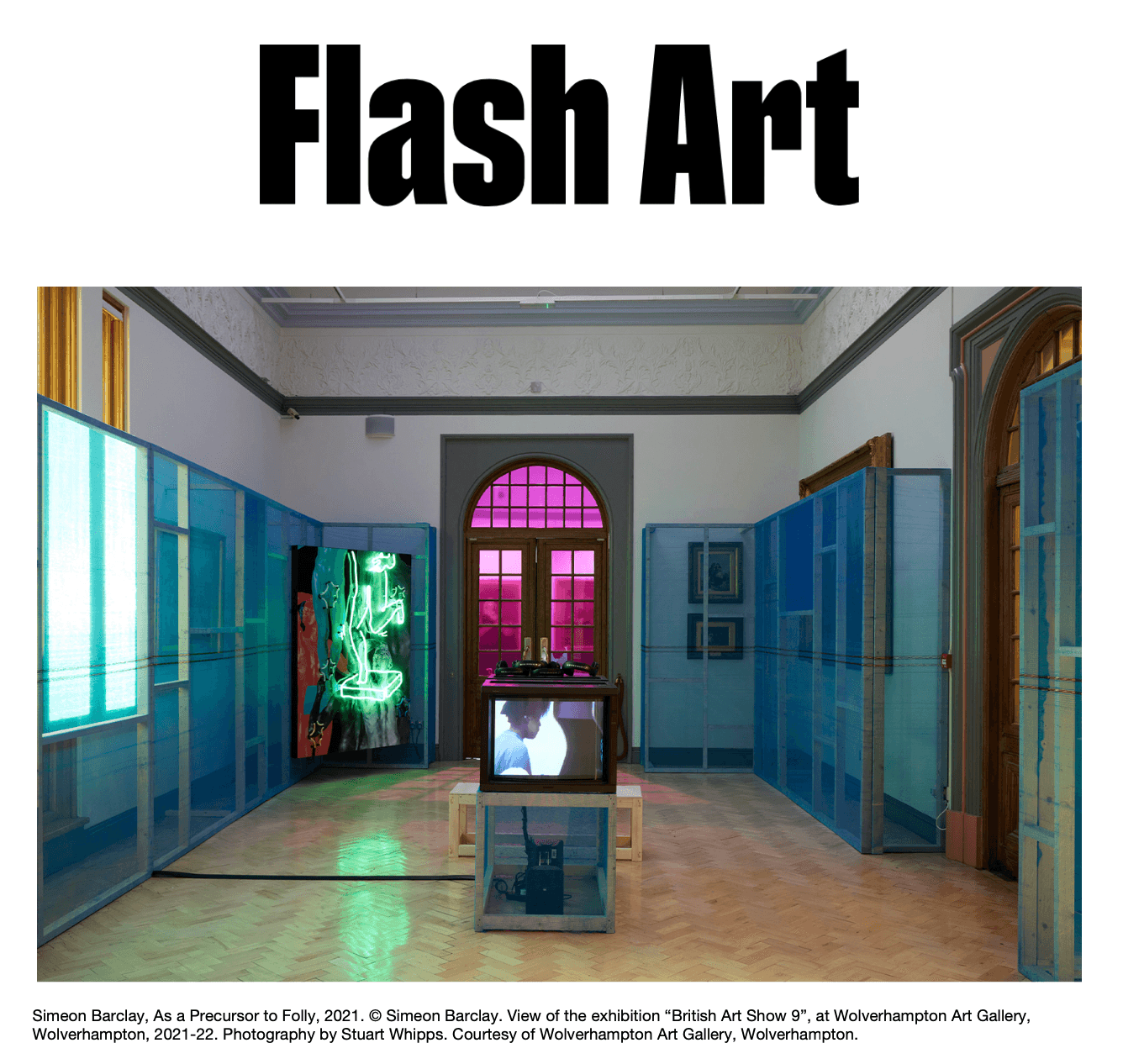 Flash Art ‘Hayward Gallery presents “British Art Show 9”’  31 January 2022