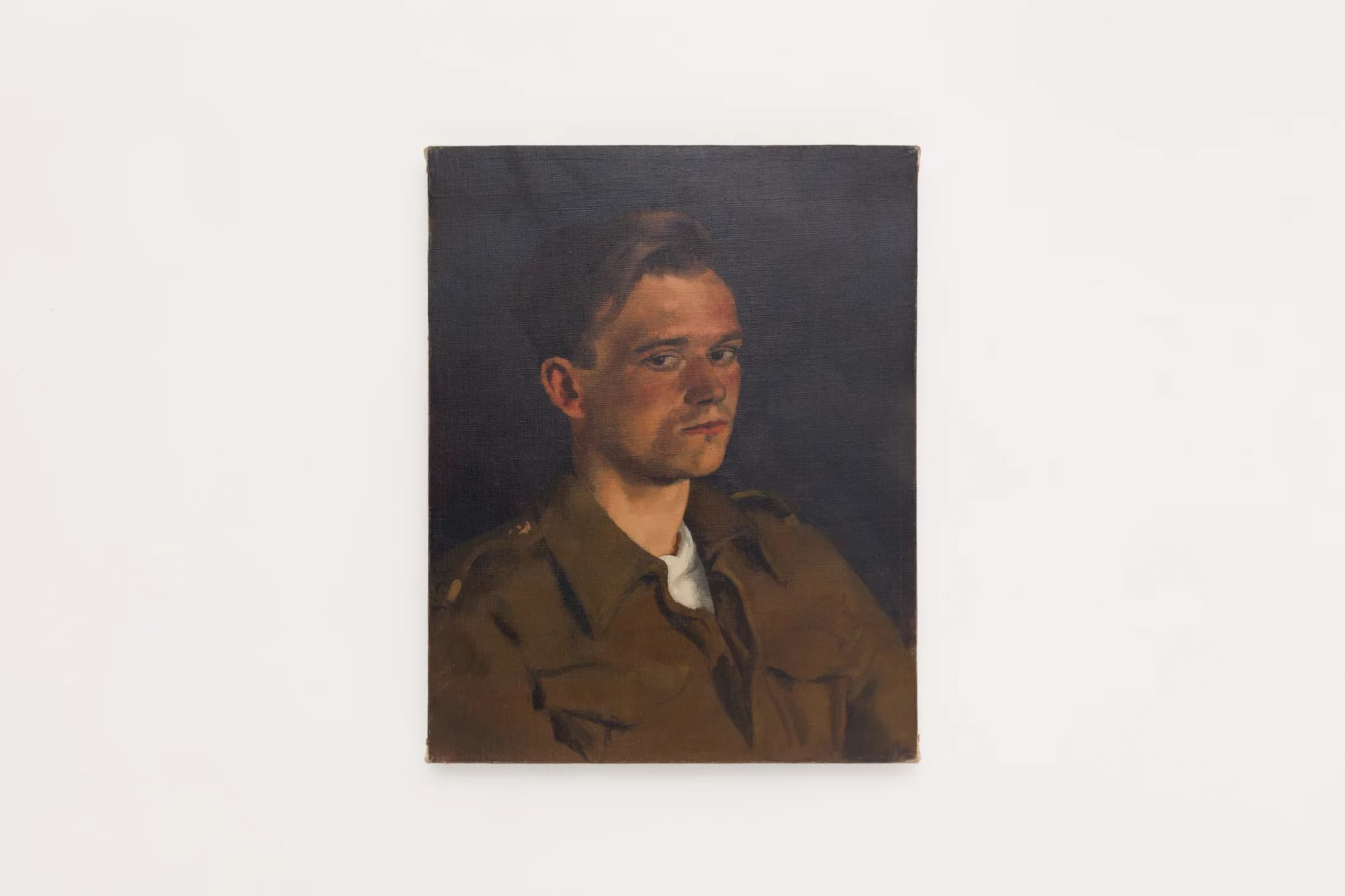 A portrait of a conscientious objector by Gordon Scott