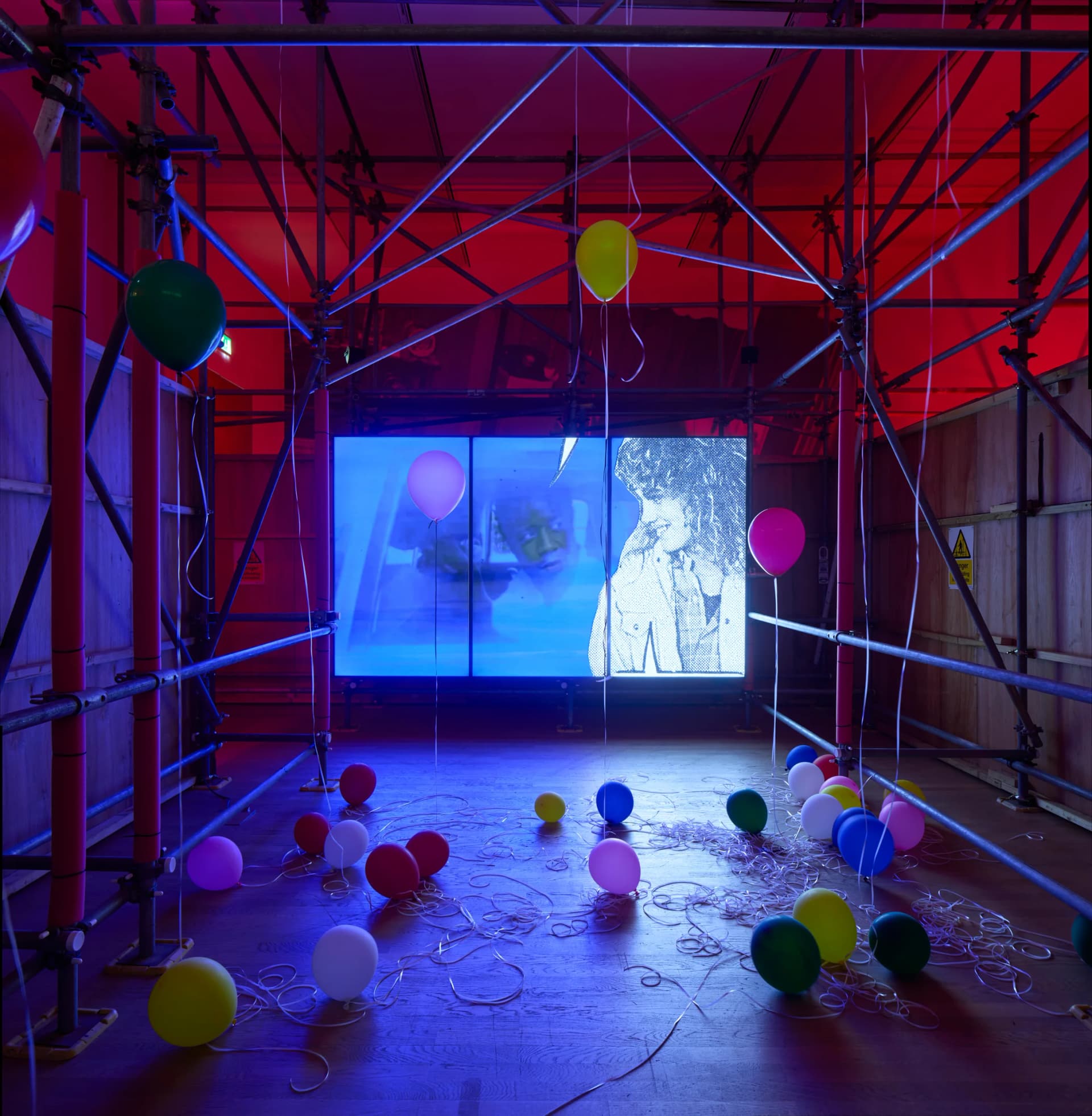 Images of Simeon Barclay's installation 'The Ruin' at Turner Prize 2006 at MIMA
