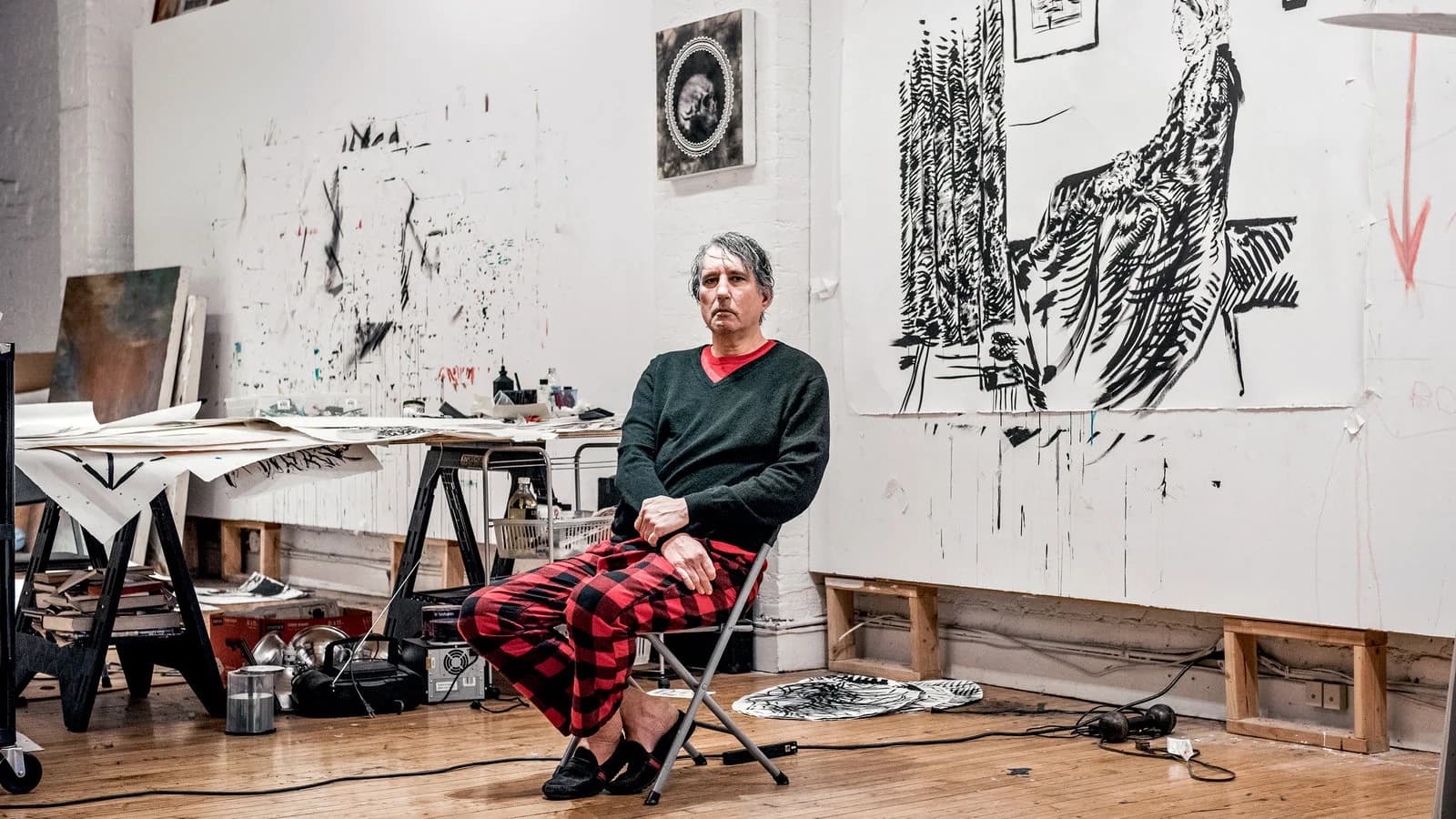 Portrait of Raymond Pettibon