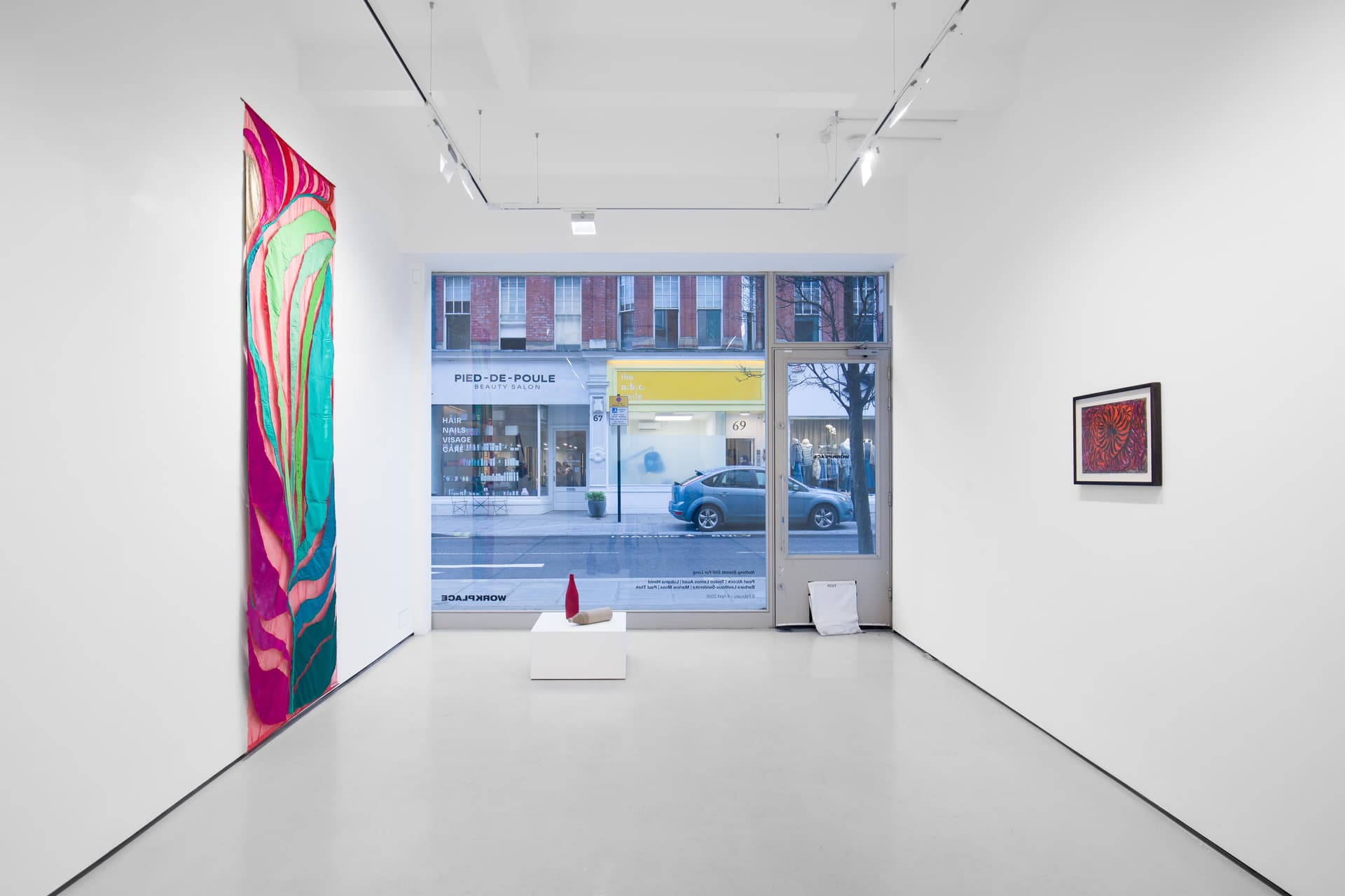Installation view of Nothing Stands Still for Long