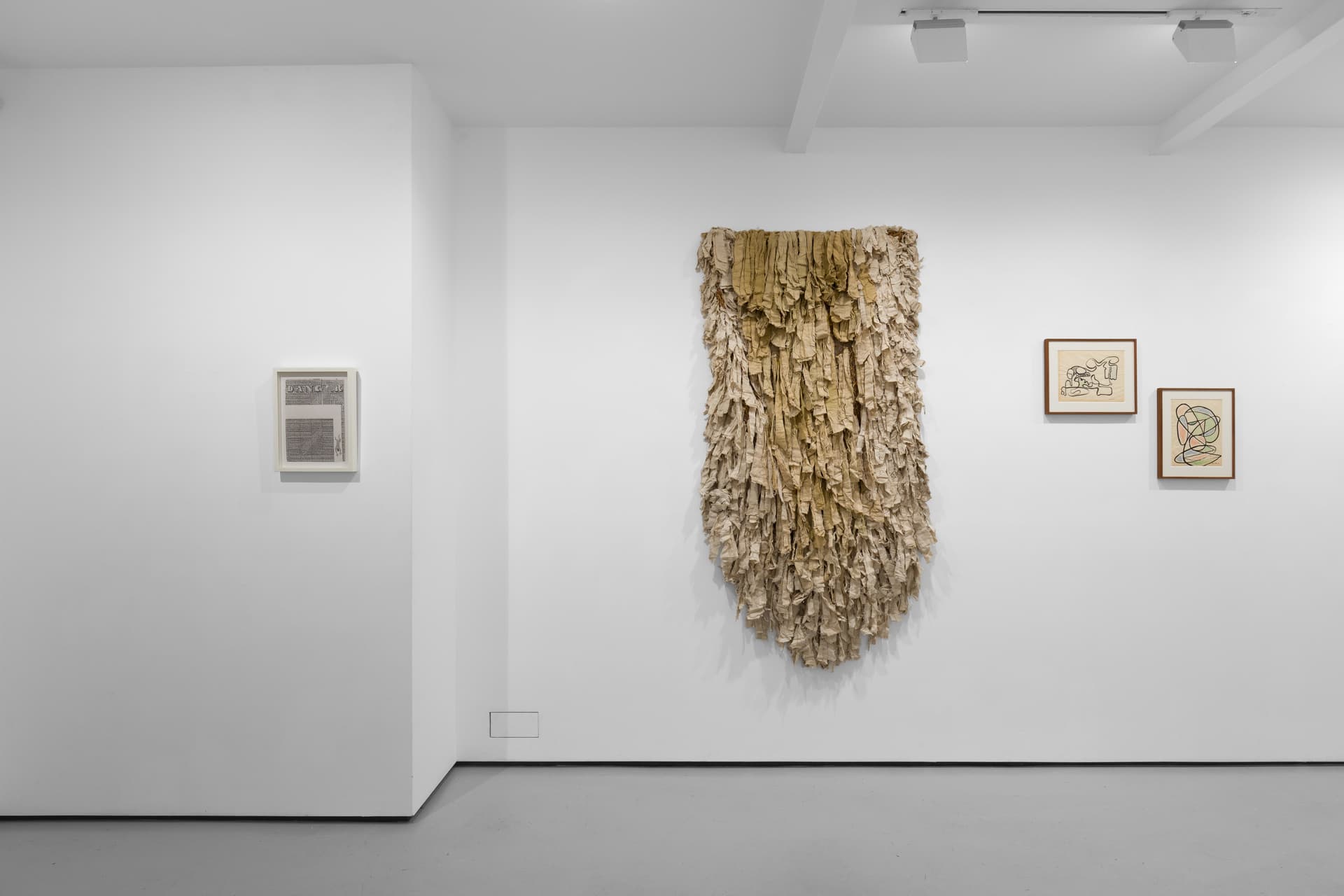 Installation view of Nothing Stands Still for Long