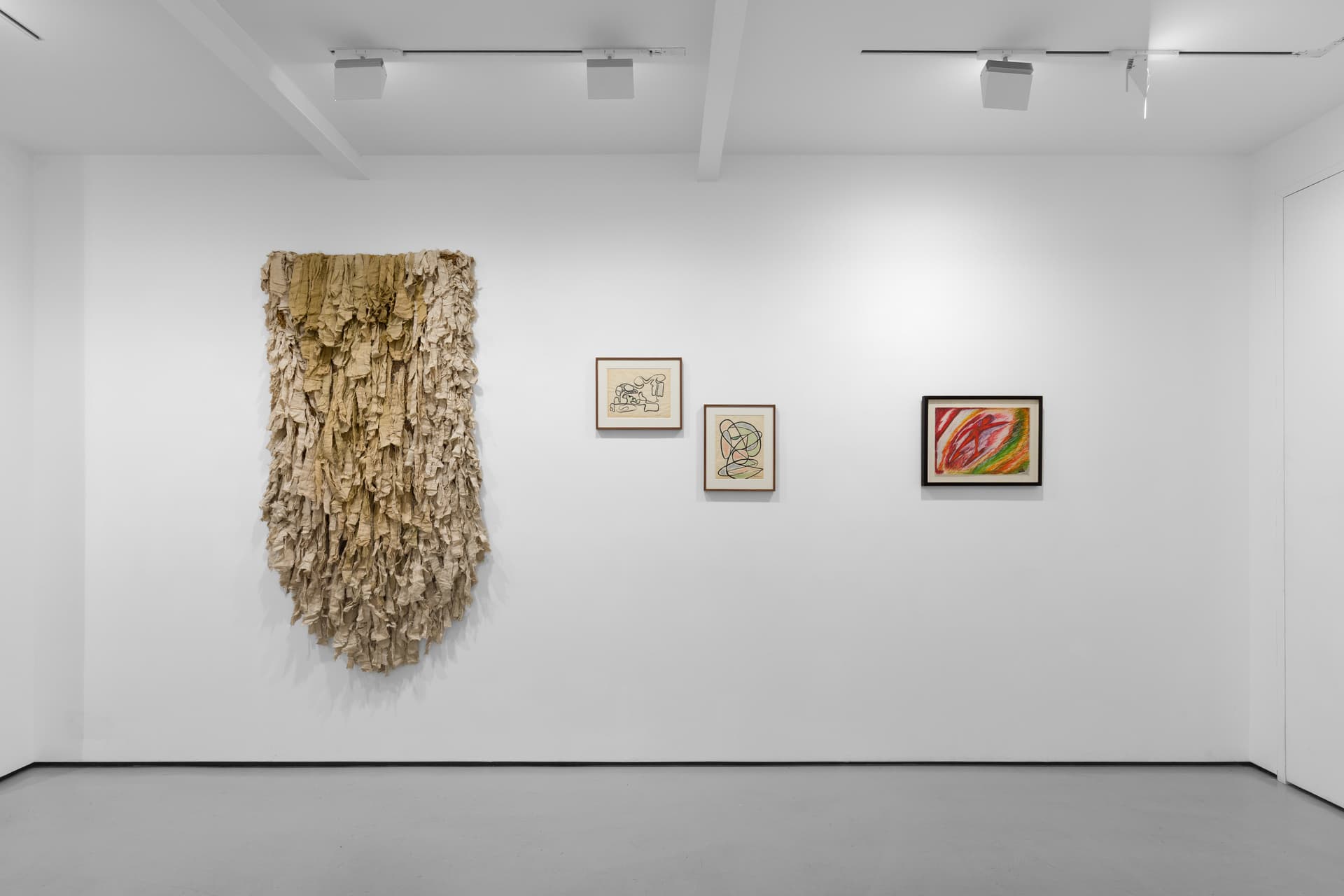 Installation view of Nothing Stands Still for Long