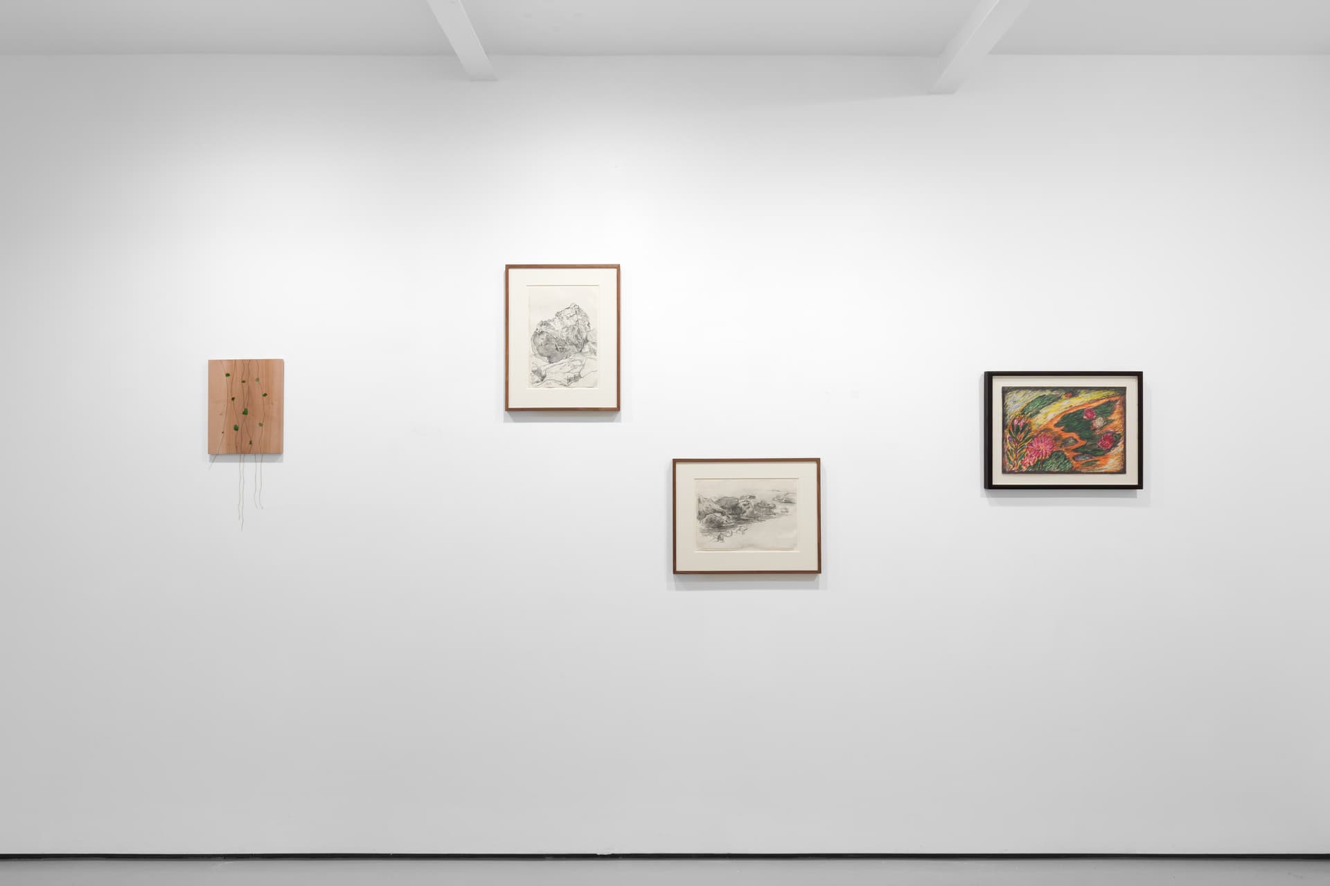 Installation view of Nothing Stands Still for Long