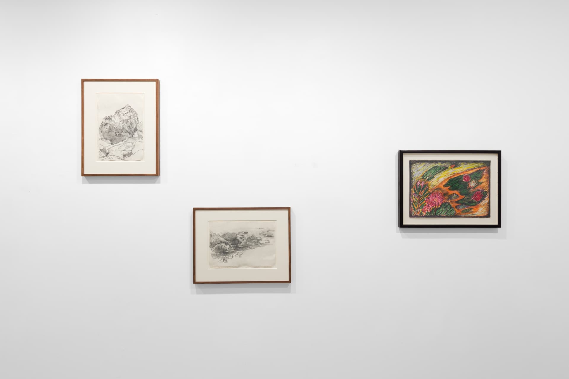 Installation view of Nothing Stands Still for Long