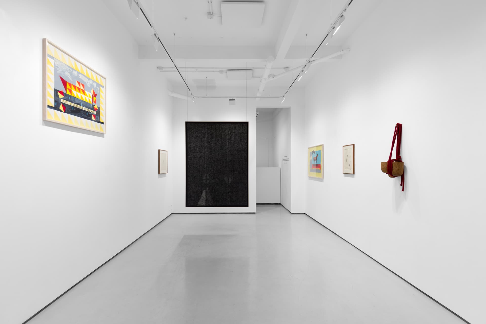 Installation view of Nothing Stands Still for Long